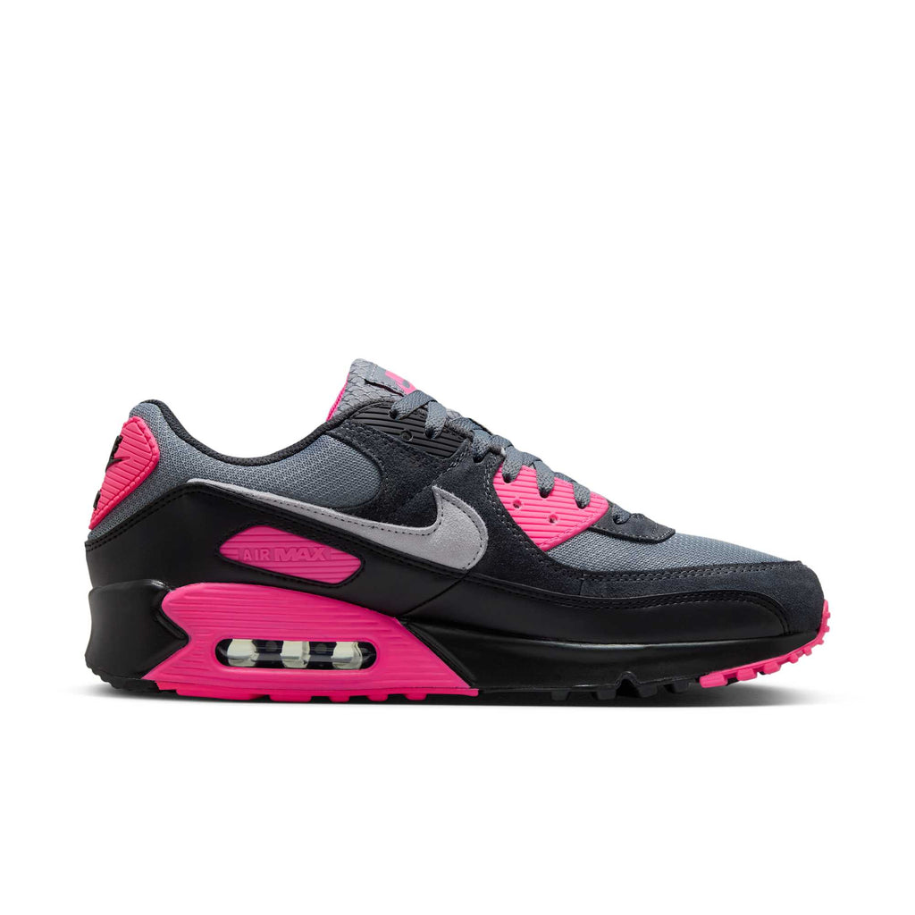 [DM0029-010] Mens Nike AIR MAX 90 'WOLF GREY HYPER PINK'