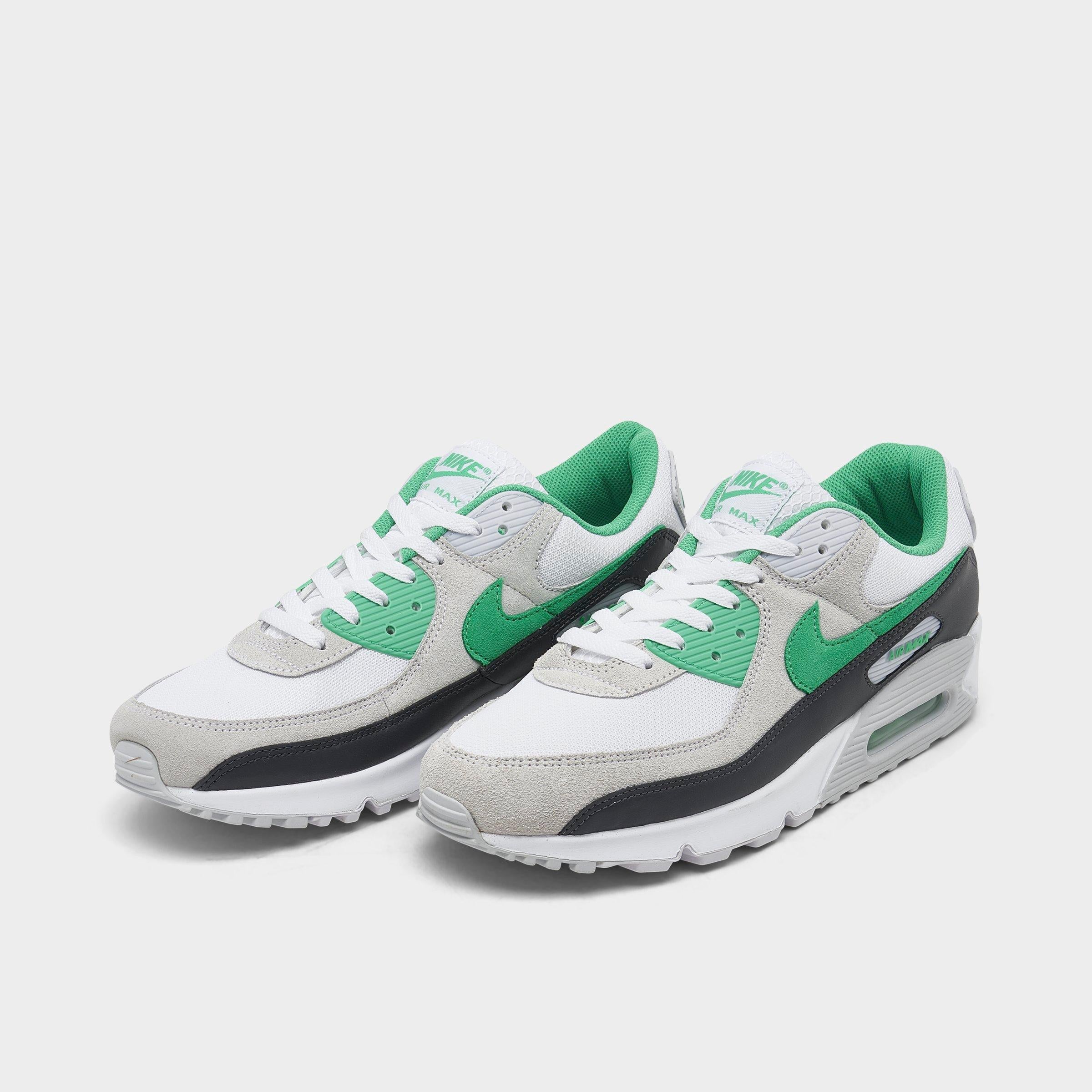[DM0029-104] MENS NIKE AIR MAX 90 'WHITE SPRING GREEN'