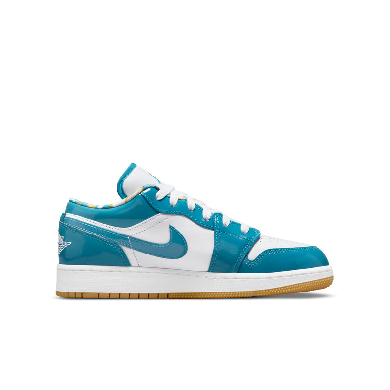[DM0589-400] Grade School Air Jordan Retro 1 Low 'Barcelona' (GS)