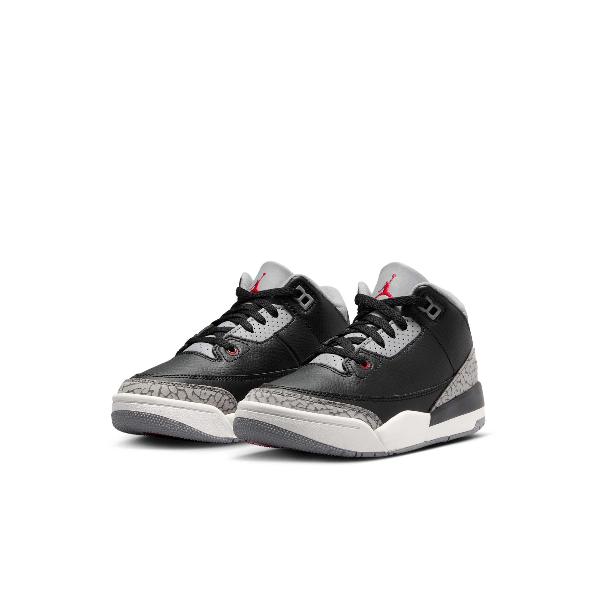 [DM0966-010] PRESCHOOL AIR JORDAN RETRO 3 'BLACK CEMENT (2024)' (PS)