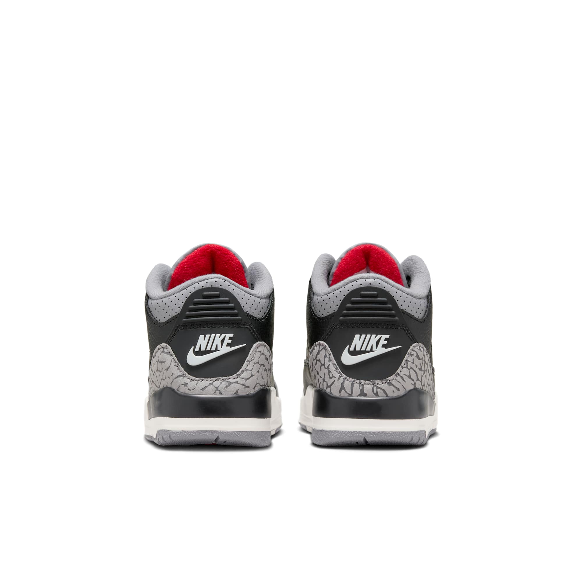 [DM0966-010] PRESCHOOL AIR JORDAN RETRO 3 'BLACK CEMENT (2024)' (PS)