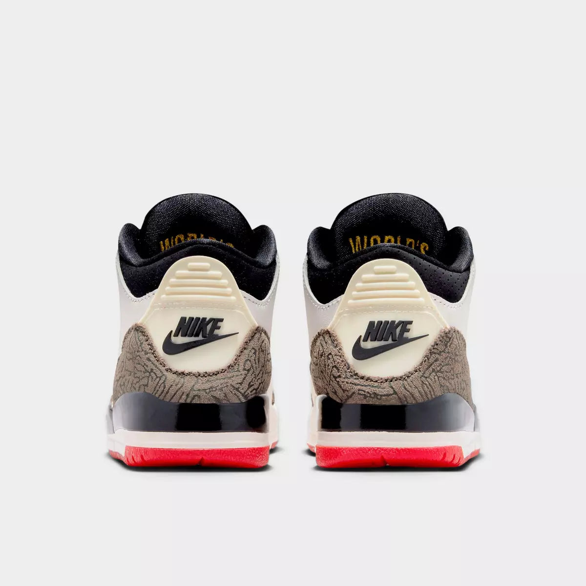 [DM0966-103] PRESCHOOL AIR JORDAN RETRO 3 'WORLD'S BEST DAD (PS)'