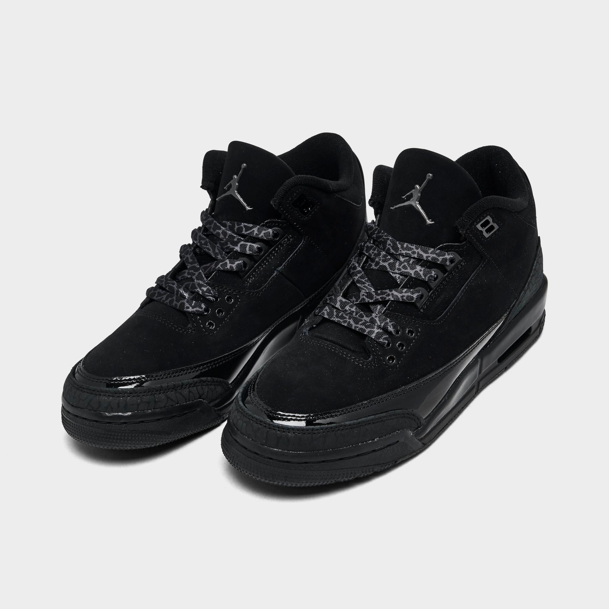 [DM0967-001] GRADE SCHOOL AIR JORDAN RETRO 3 'BLACK CAT (2025) (GS)'