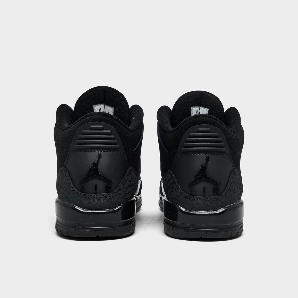 [DM0967-001] GRADE SCHOOL AIR JORDAN RETRO 3 'BLACK CAT (2025) (GS)'