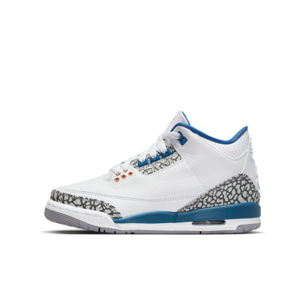 [DM0967-148] Grade School Air Jordan Retro 3 'Wizards (GS)'