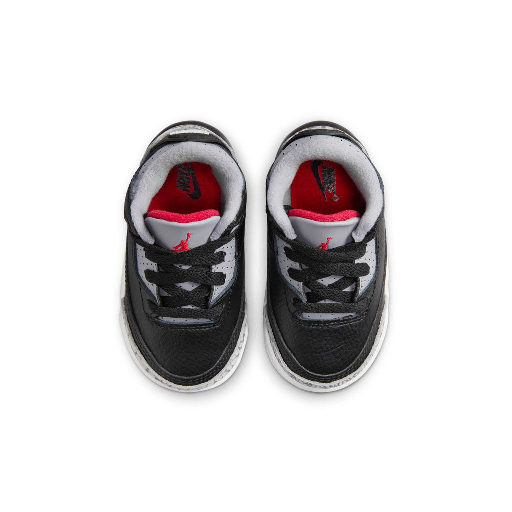 [DM0968-010] TODDLERS AIR JORDAN RETRO 3 'BLACK CEMENT (2024)' (TD)