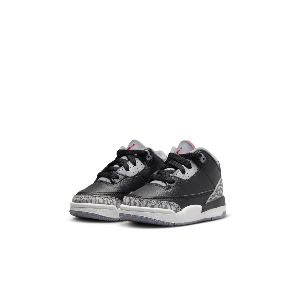 [DM0968-010] TODDLERS AIR JORDAN RETRO 3 'BLACK CEMENT (2024)' (TD)