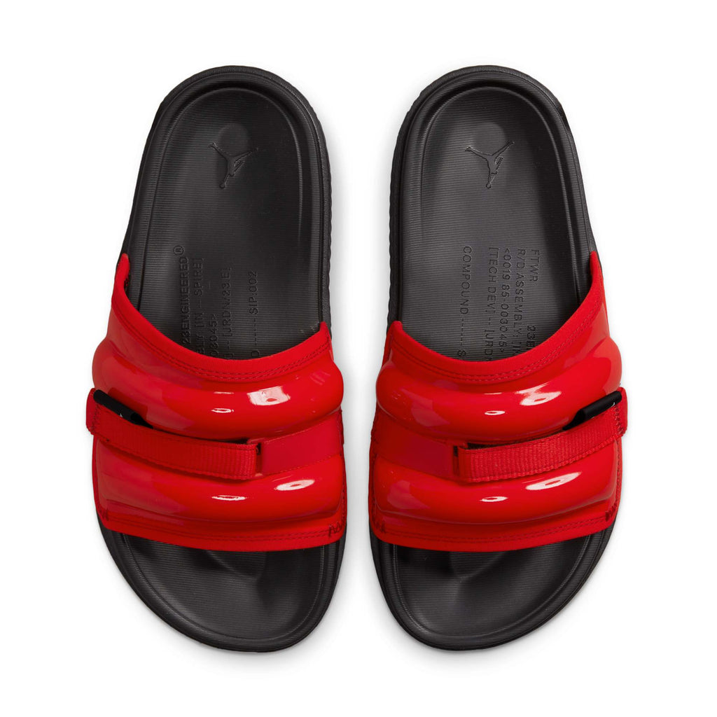 [DM1683-601] MENS AIR JORDAN SUPER PLAY SLIDES 'PATENT RED'