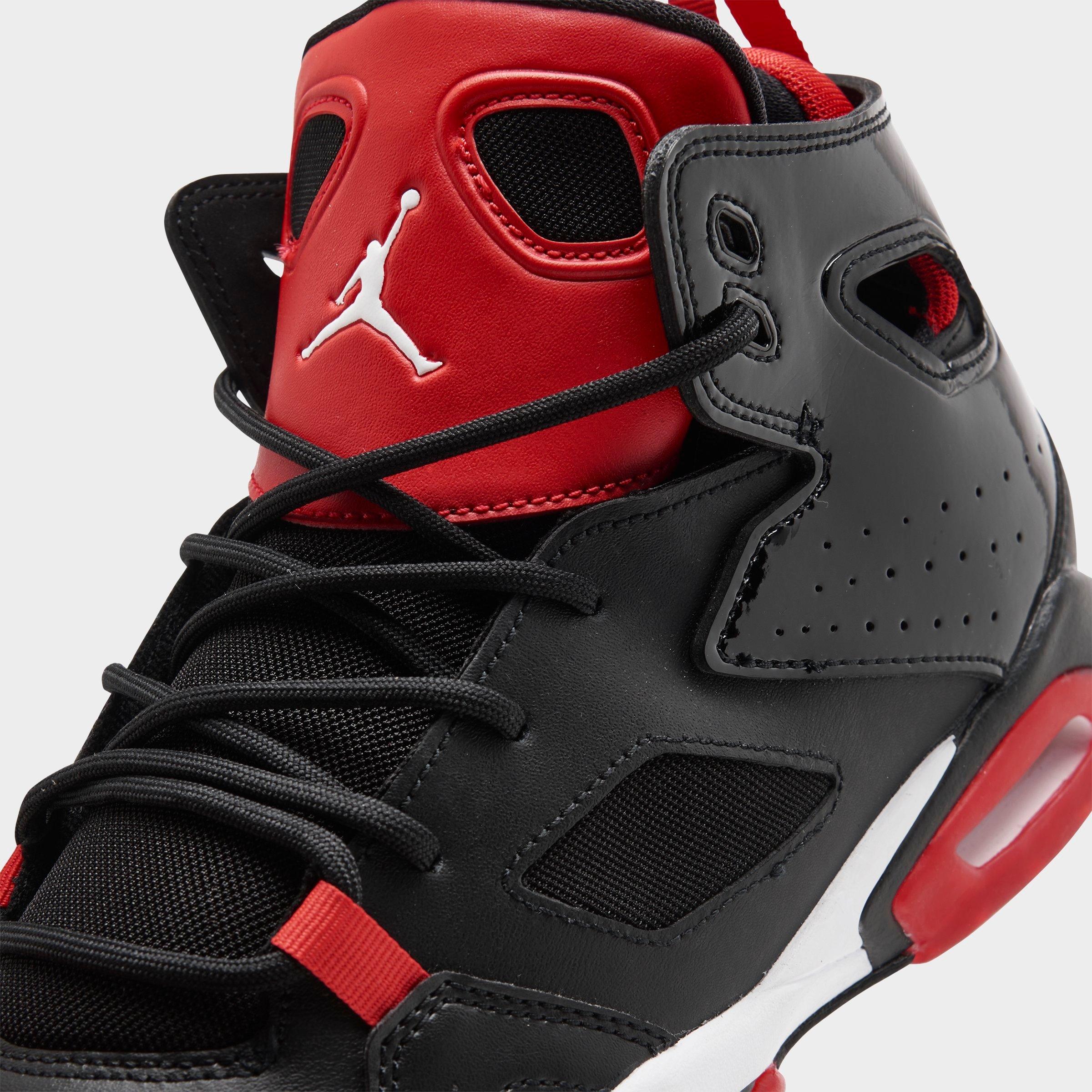 [DM1685-006] GRADE SCHOOL AIR JORDAN FLIGHT CLUB 91 'BLACK UNIVERSITY RED WHITE (GS)'