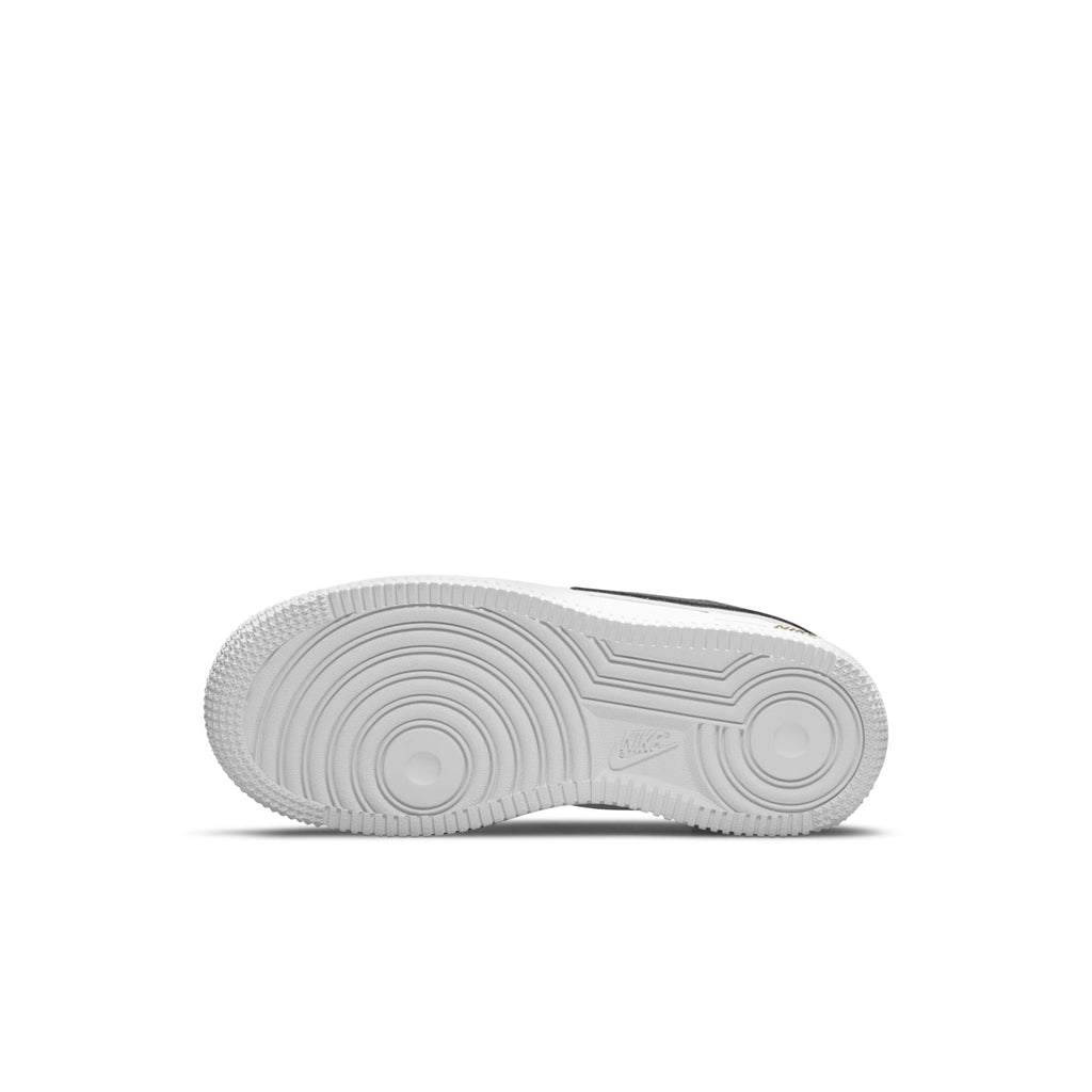 [DM3386-100] Preschool Nike AIR FORCE 1 LV8 'METALLIC SWOOSH PACK - WHITE (PS)'