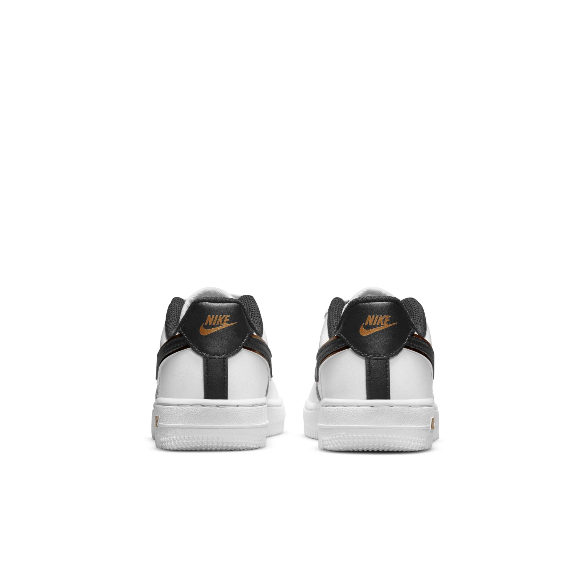 [DM3386-100] Preschool Nike AIR FORCE 1 LV8 'METALLIC SWOOSH PACK - WHITE (PS)'