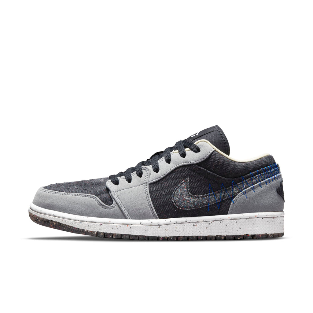[DM4657-001] Mens Air Jordan Retro 1 Low SE 'Crater Black Grey'