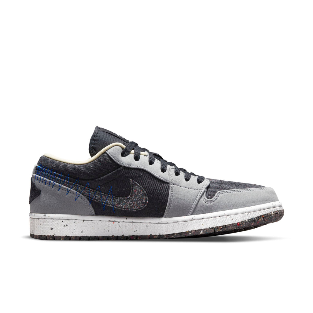 [DM4657-001] Mens Air Jordan Retro 1 Low SE 'Crater Black Grey'