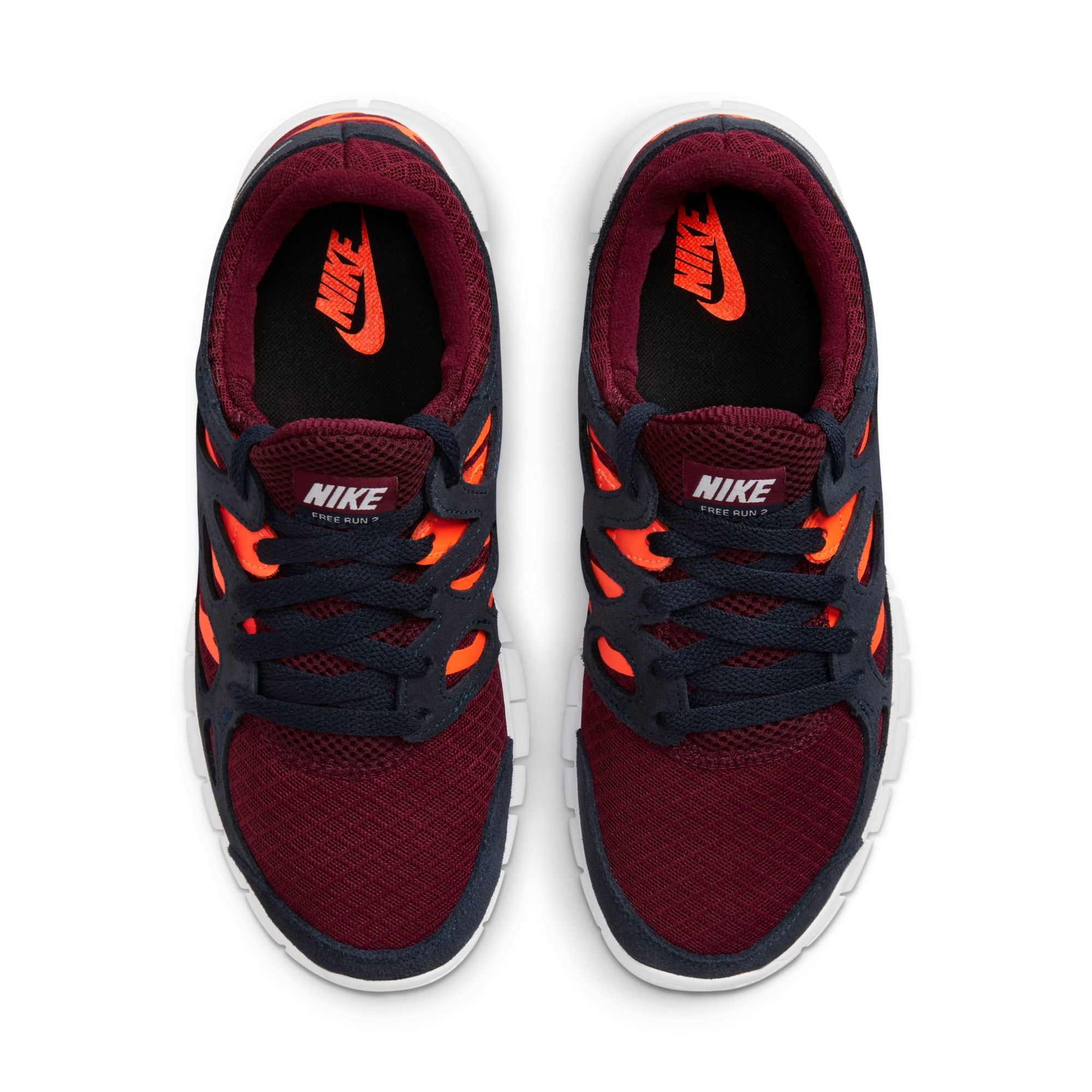 [DM8915-600] Womens Nike FREE RUN 2 'DARK BEETROOT' WMNS