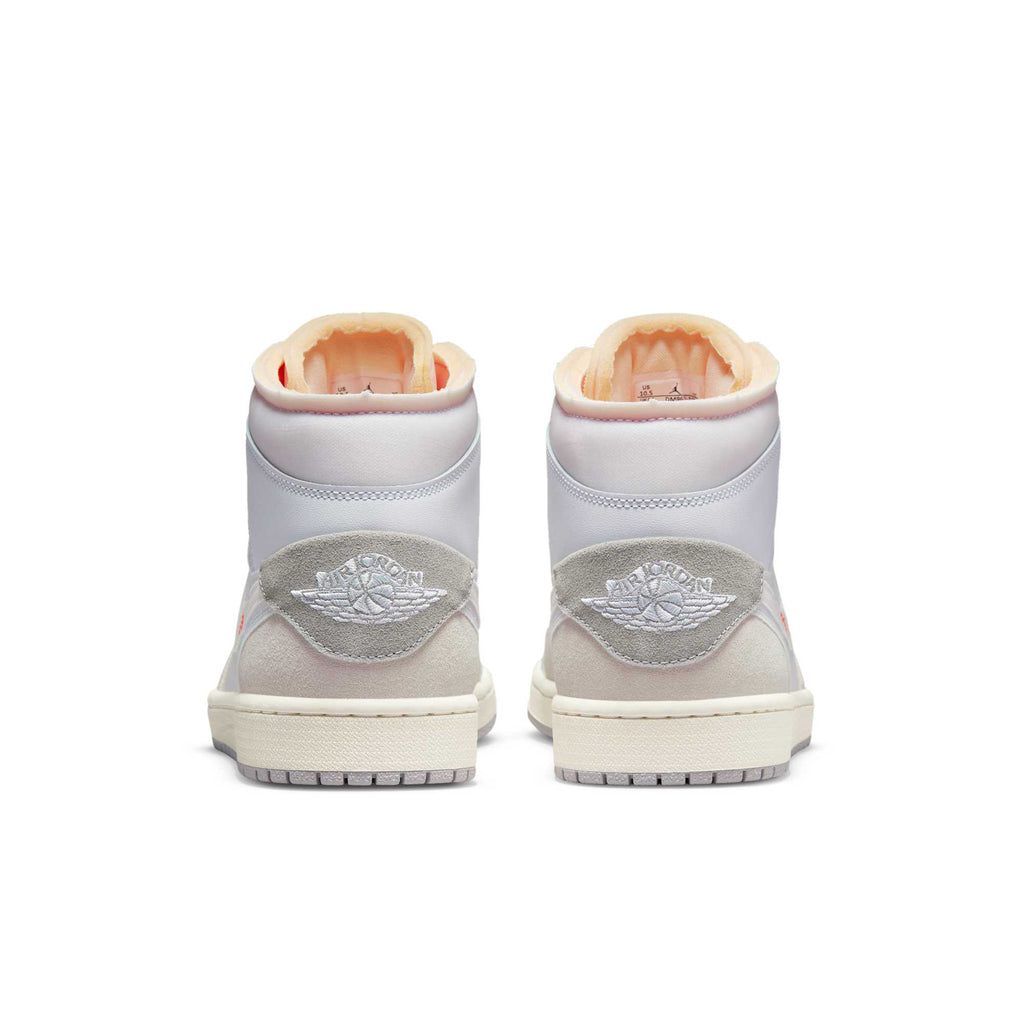 [DM9652-100] MENS AIR JORDAN RETRO 1 MID SE 'CRAFT INSIDE OUT WHITE GREY'
