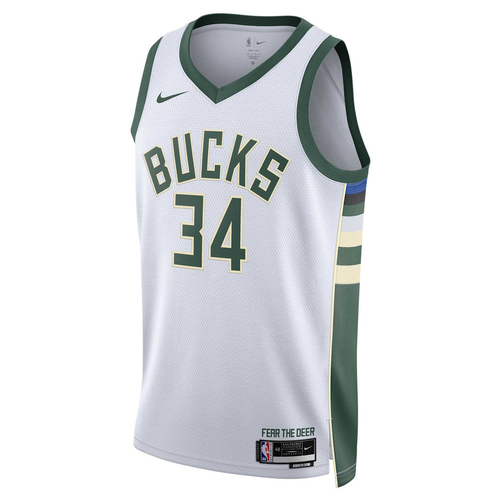 [DN2084-100] MENS NIKE NBA MILWAUKEE BUCKS GIANNIS ANTETOKOUNMPO SWINGMAN JERSEY