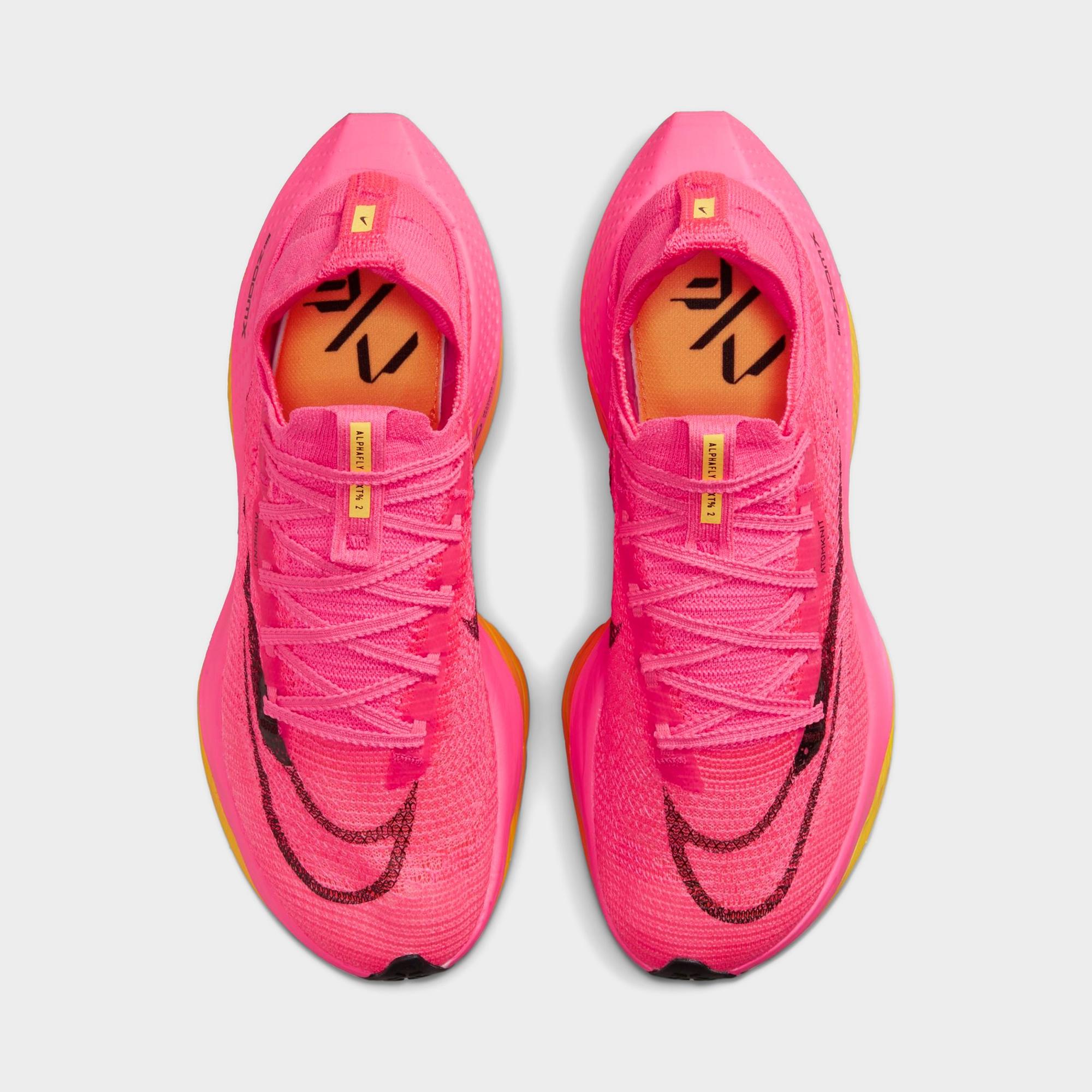 [DN3559-600] WOMENS NIKE AIR ZOOM ALPHAFLY NEXT% 2 'HYPER PINK LASER ORANGE'