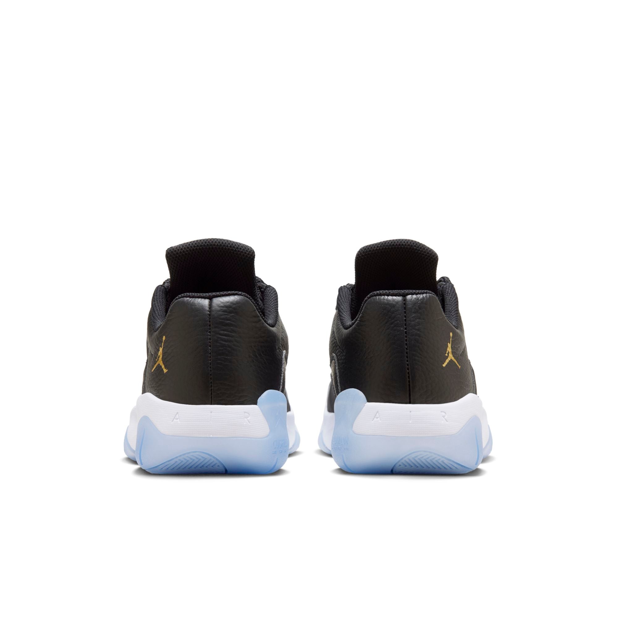 [DN4180-070] Mens Air Jordan RETRO 11 CMFT LOW 'BLACK WHITE GOLD'