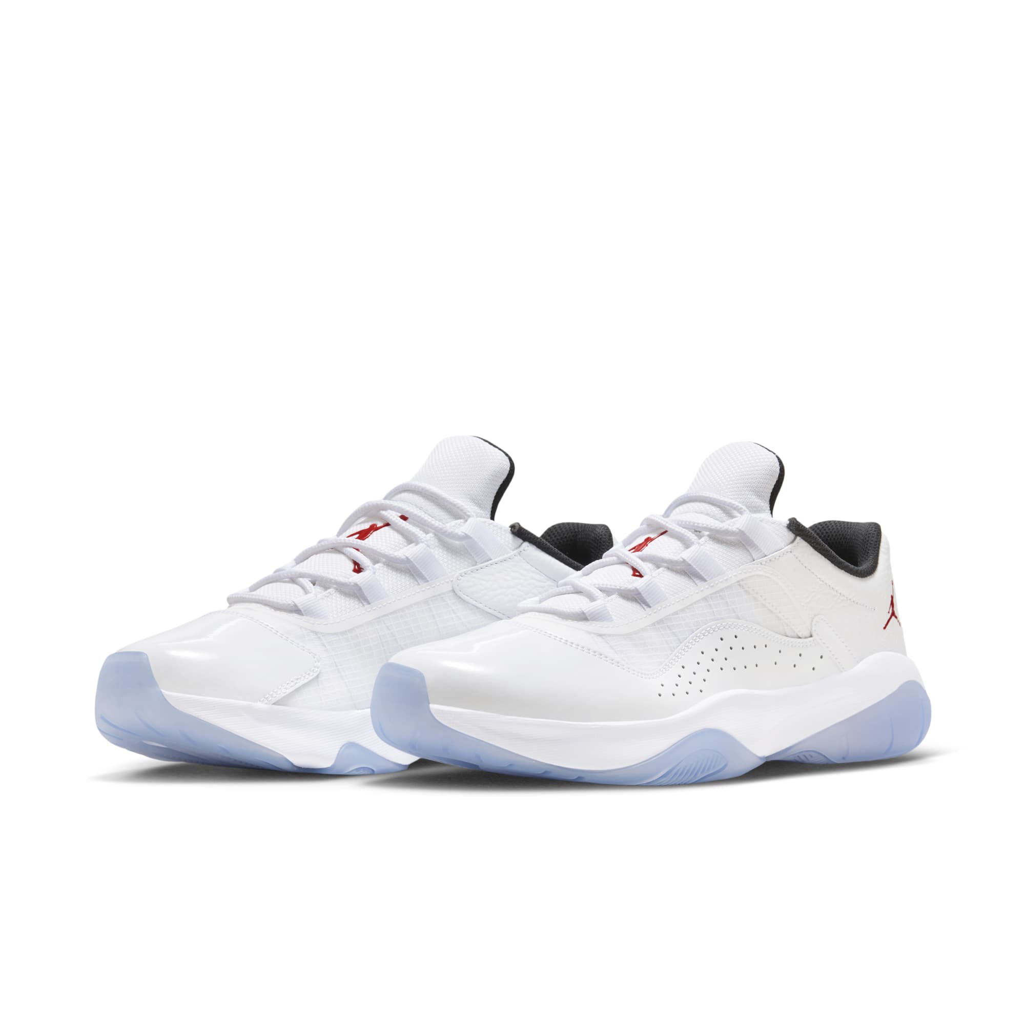 [DN4180-162] Mens Air Jordan RETRO 11 CMFT LOW 'WHITE VARSITY RED'