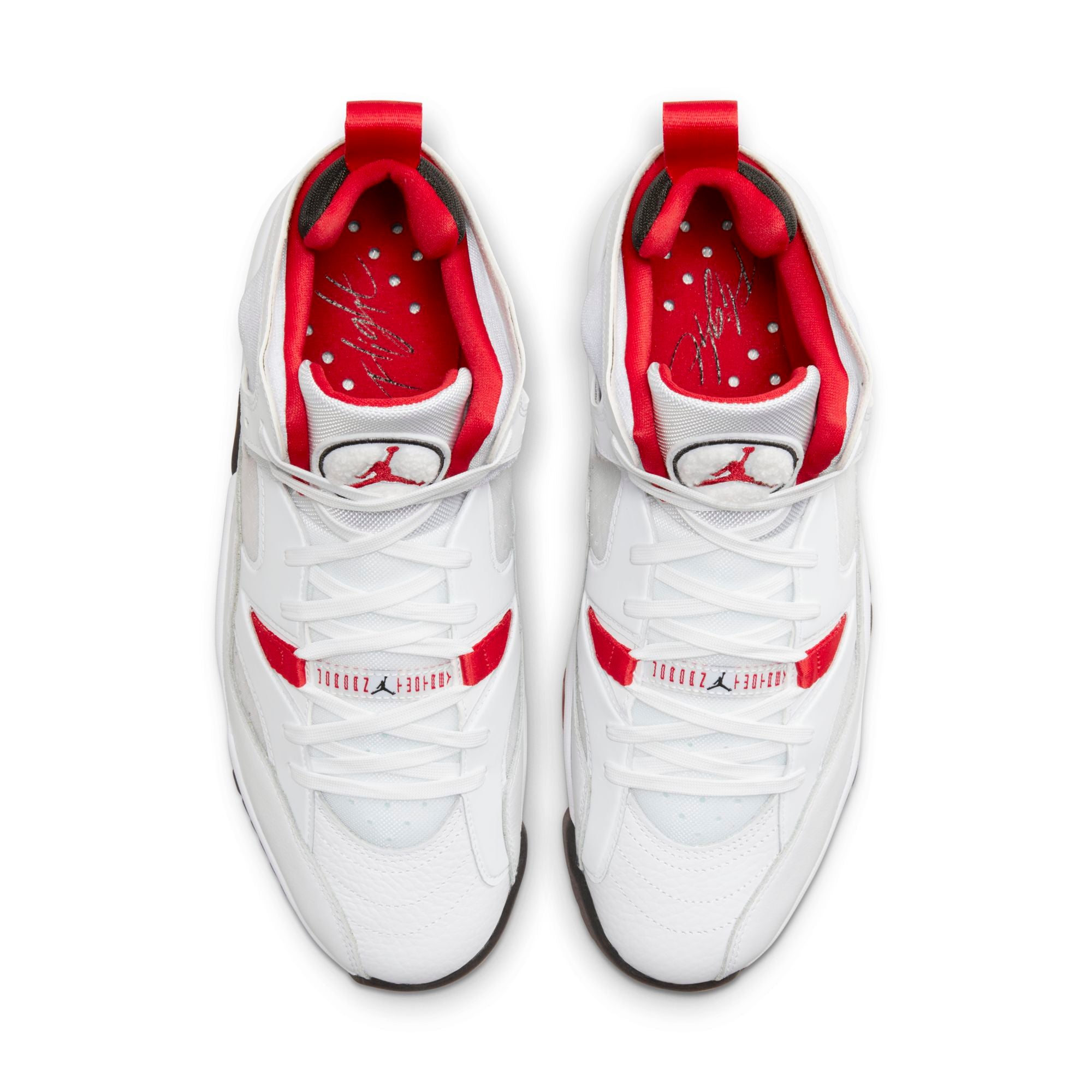 [DO1925-160] Mens Air Jordan JUMPMAN TWO TREY 'WHITE UNIVERSITY RED''