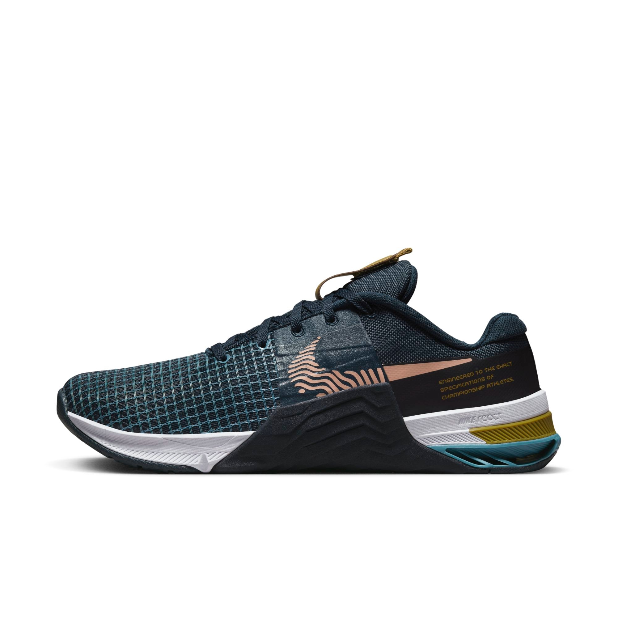 [DO9328-401] Mens Nike METCON 8 'ARMORY NAVY OBSIDIAN CERULEAN ARCTIC ORANGE'