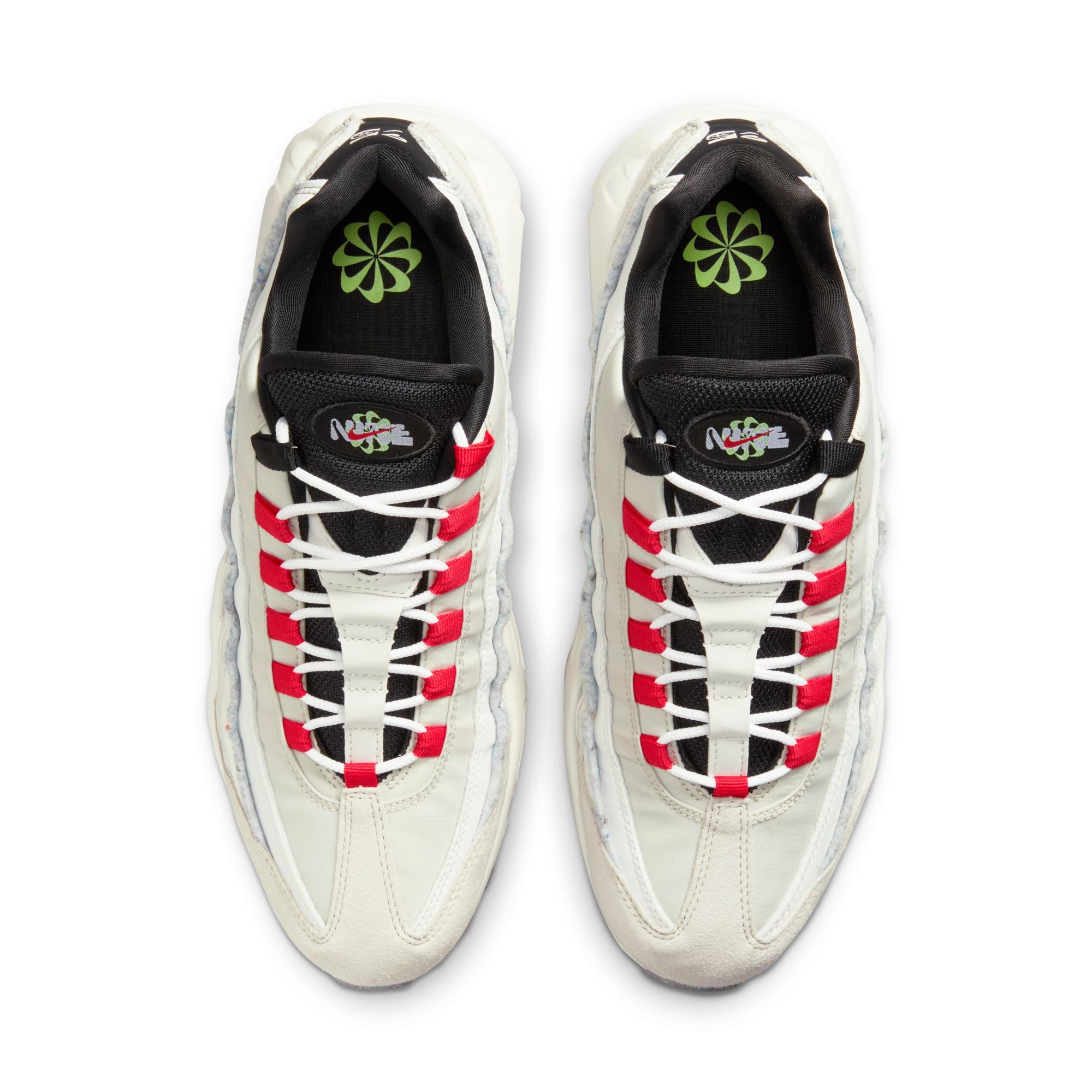 [DQ0268-002] Mens Nike AIR MAX 95 'LIGHT BONE HABANERO RED'