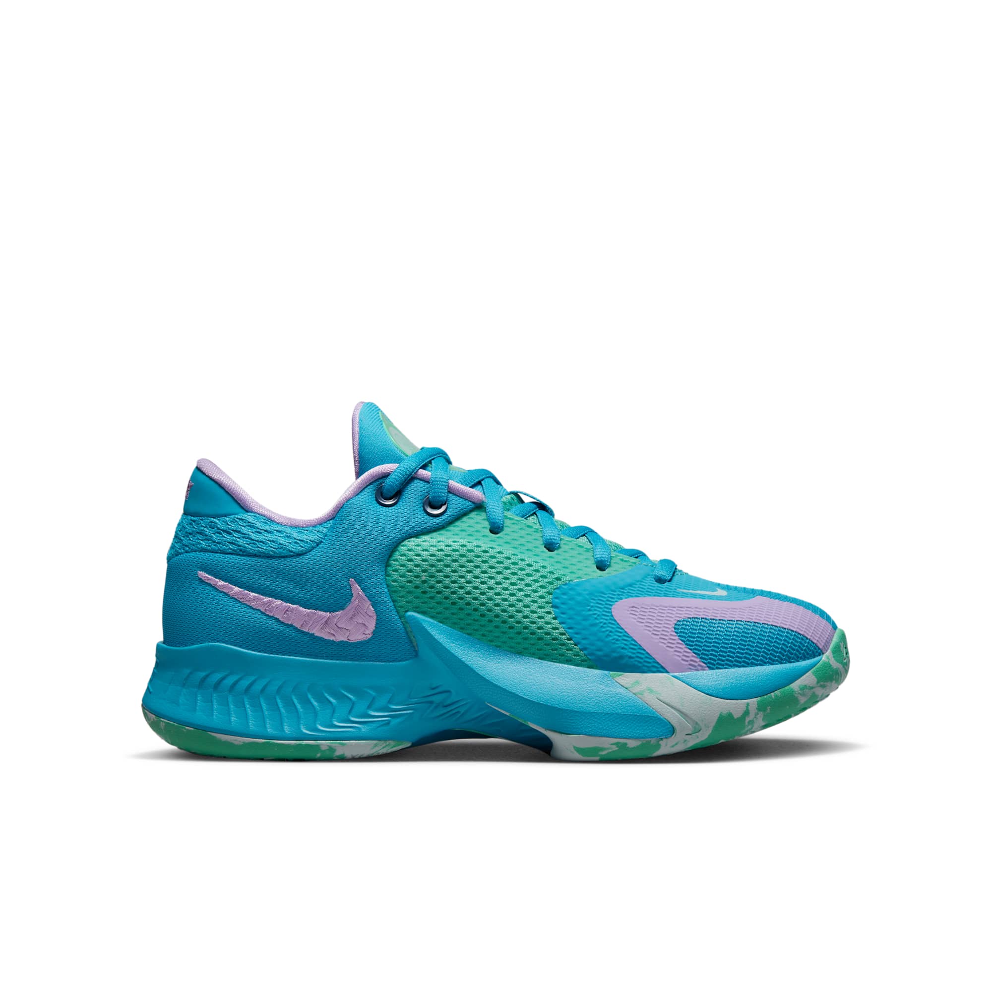 [DQ0553-400] GRADE SCHOOL NIKE ZOOM FREAK 4 'BIRTHSTONE'