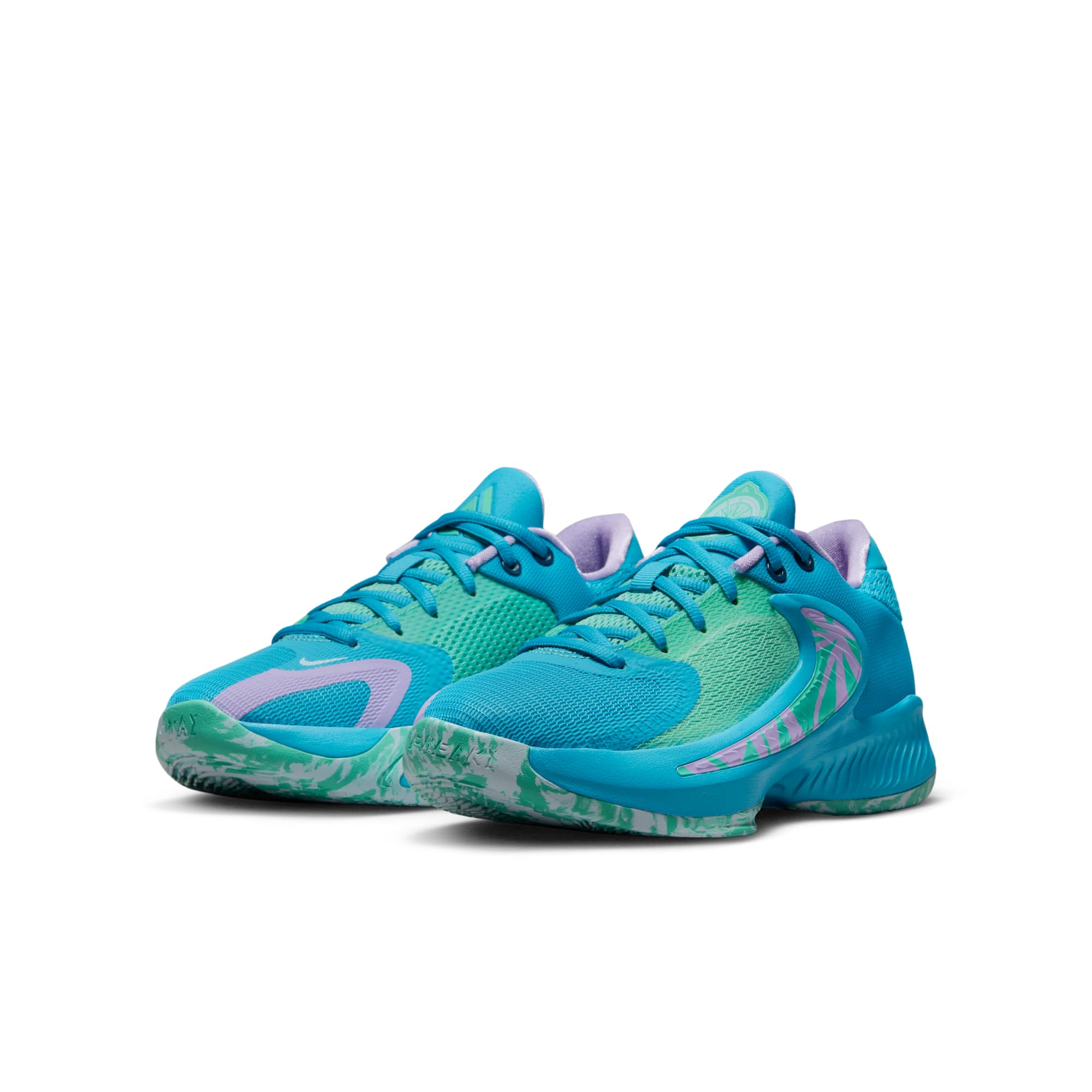 [DQ0553-400] GRADE SCHOOL NIKE ZOOM FREAK 4 'BIRTHSTONE'