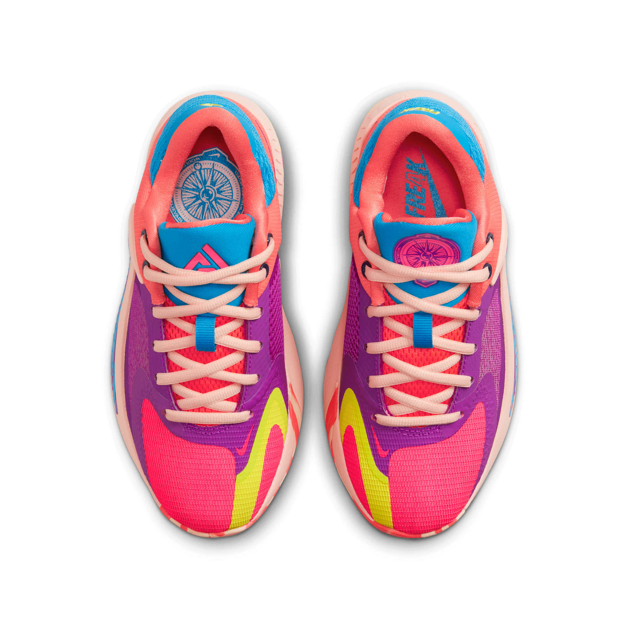 [DQ0553-500] GRADE SCHOOL NIKE ZOOM FREAK 4 'BAHAMAS' (GS)