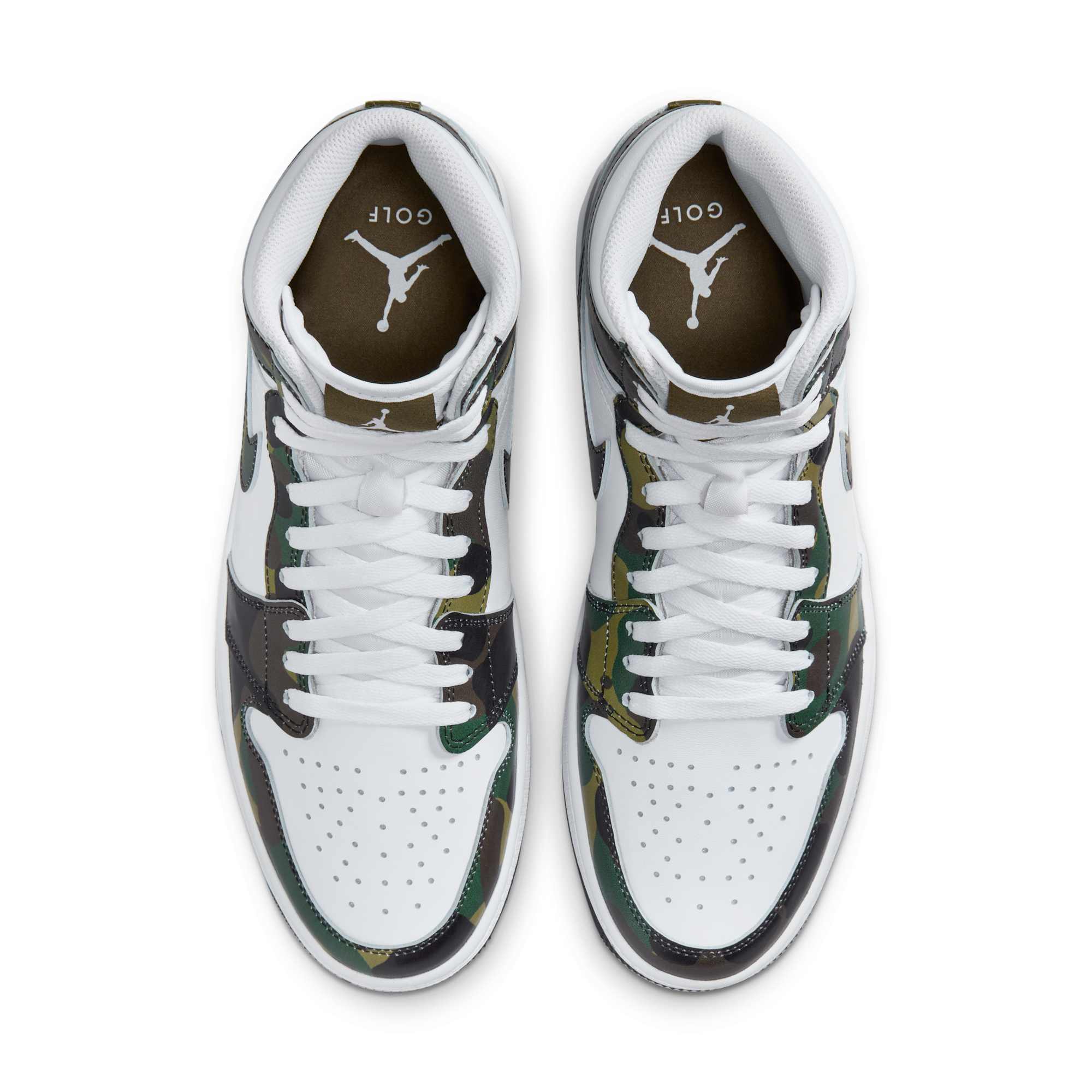[DQ0660-300] Mens Air Jordan RETRO 1 HIGH GOLF 'CAMO'