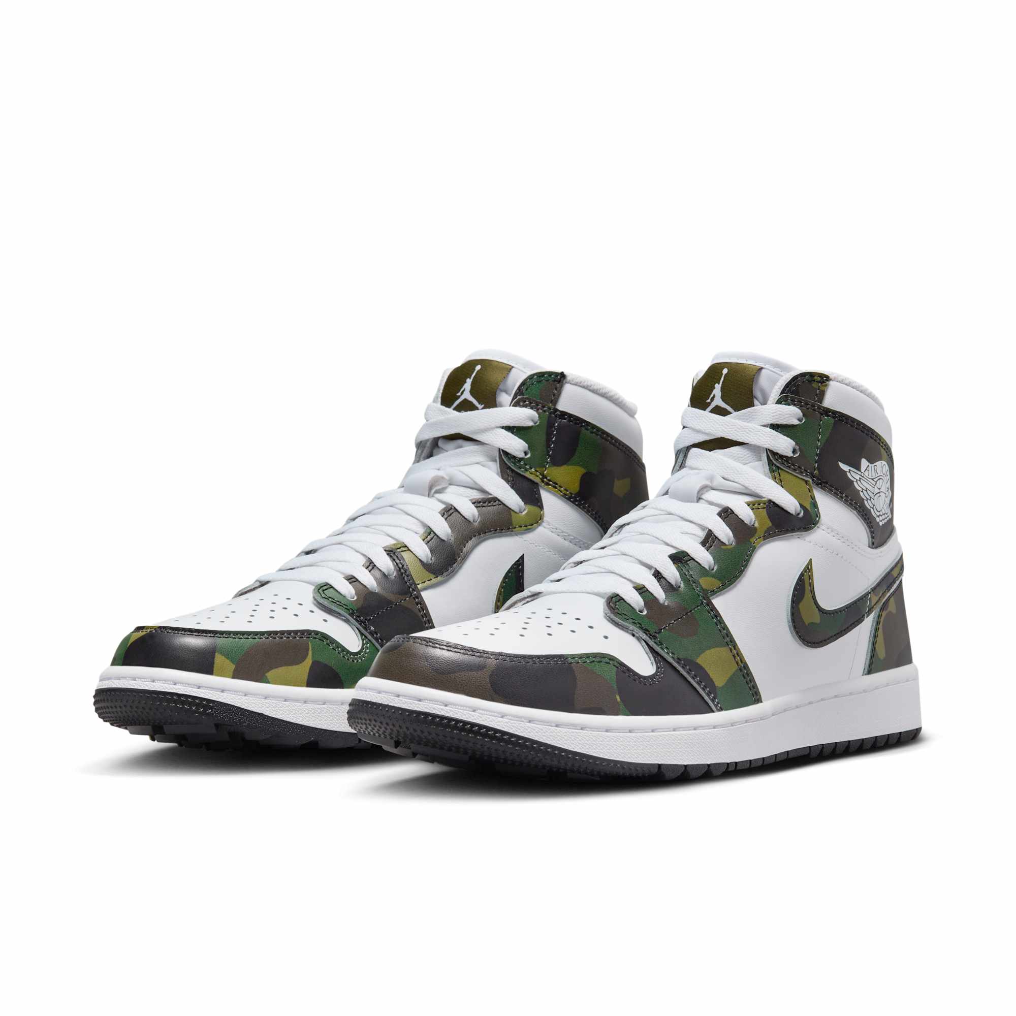 [DQ0660-300] Mens Air Jordan RETRO 1 HIGH GOLF 'CAMO'