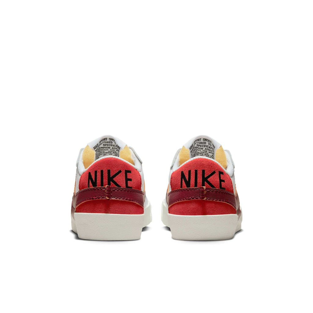 [DQ1470-104] WOMENS NIKE BLAZER LOW 77 JUMBO 'DARK BEETROOT CINNABAR'