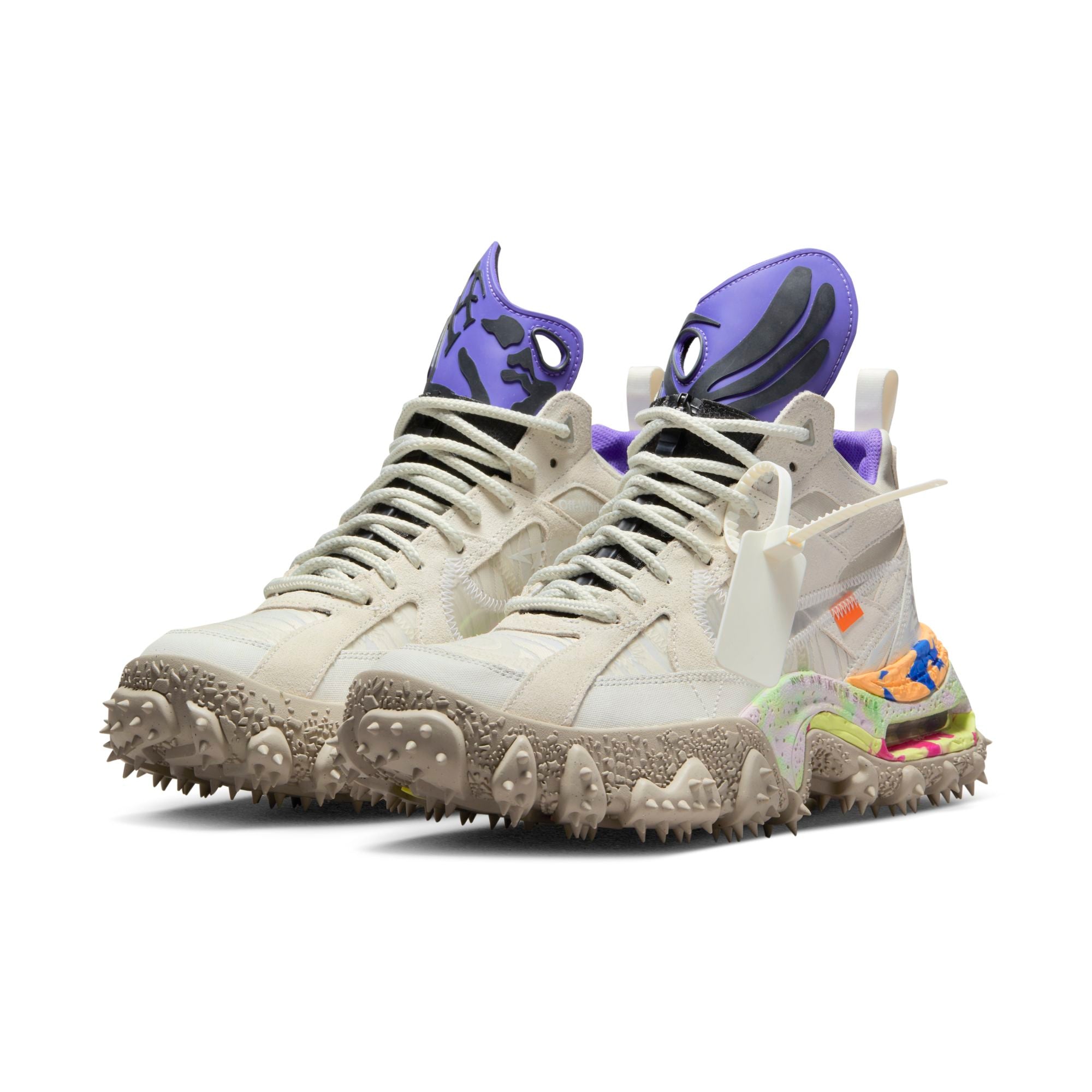 [DQ1615-100] Mens Nike AIR TERRA FORMA 'OFF-WHITE SUMMIT WHITE PSYCHIC PURPLE'