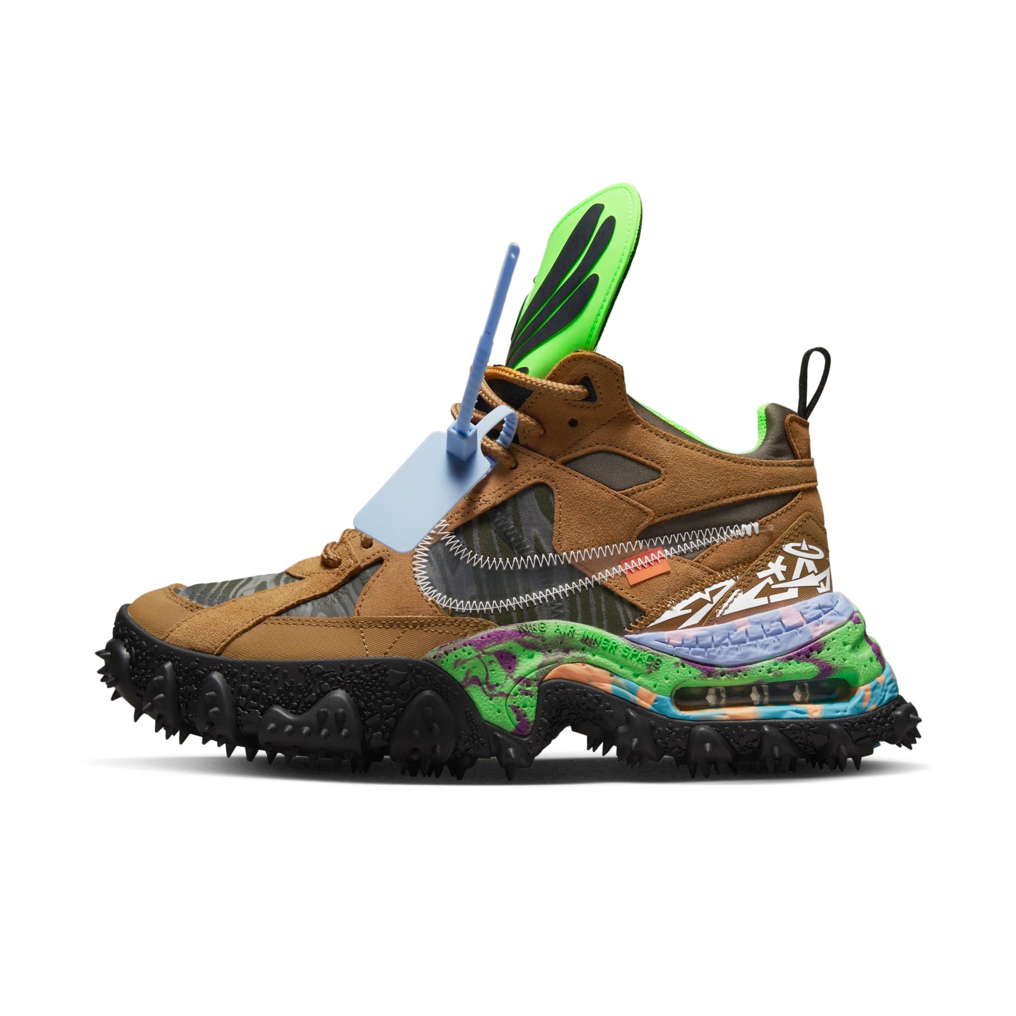 [DQ1615-700] Mens Nike Air Terra Forma 'Off-White Wheat Green Strike'