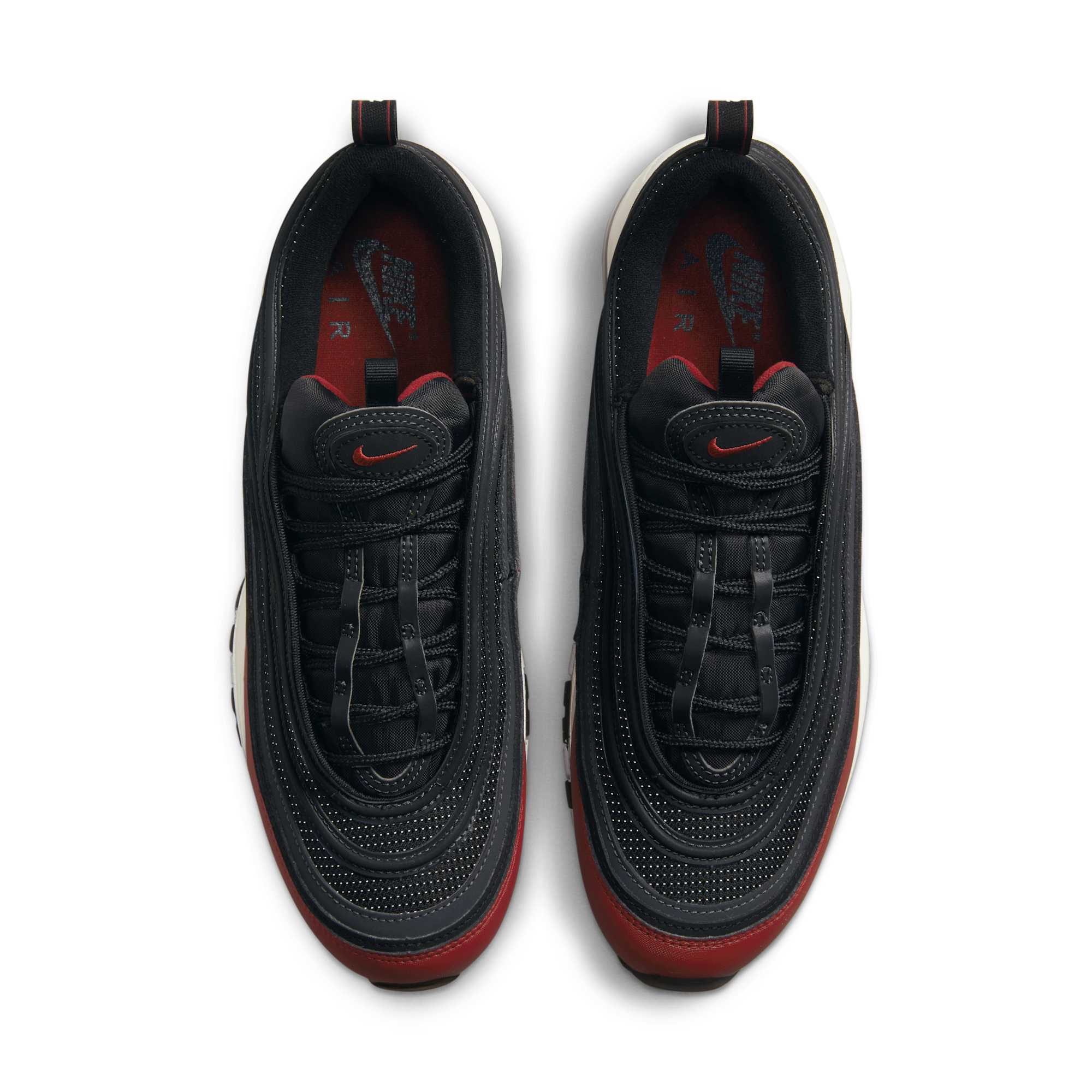 [DQ3955-600] MENS NIKE AIR MAX 97 'BLACK TEAM RED'