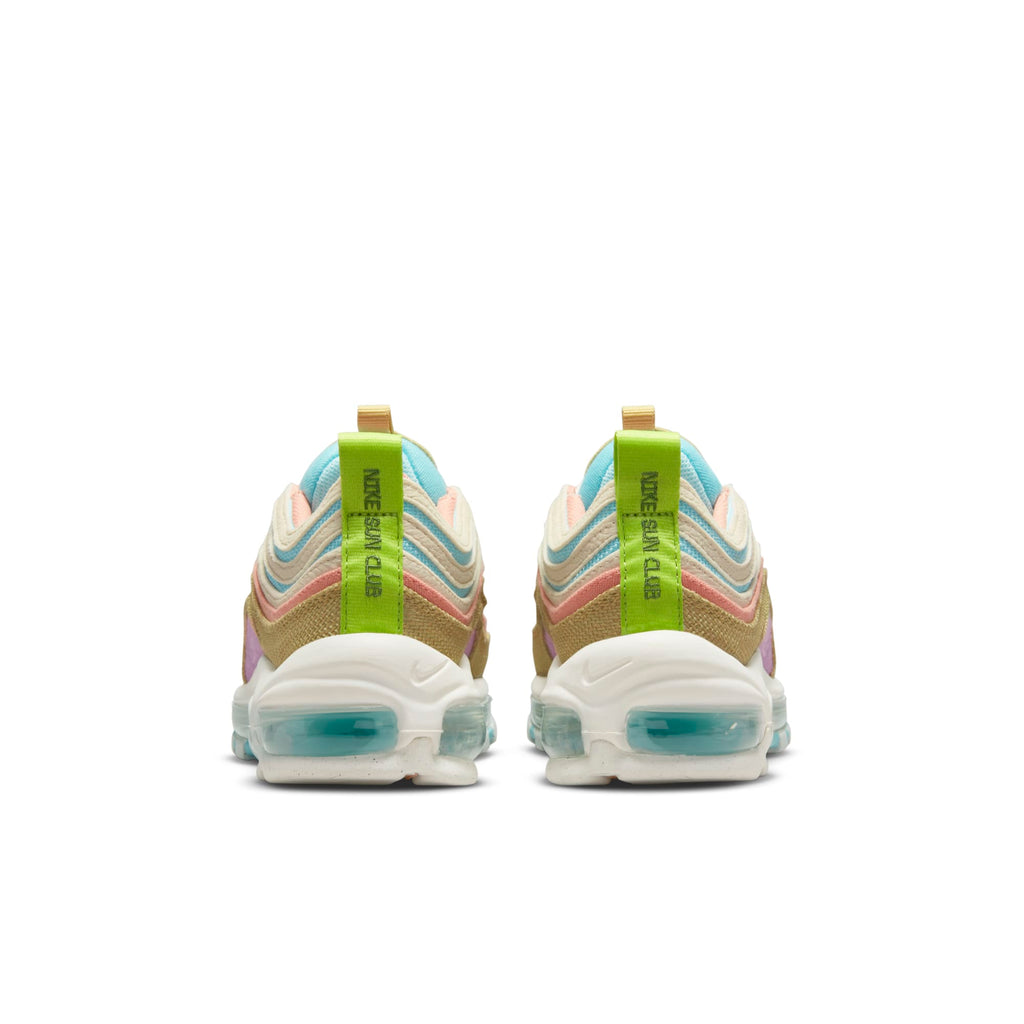 [DQ4126-400] Grade School Nike AIR MAX 97 SE GS 'SUN CLUB - COPA WHEAT GRASS'