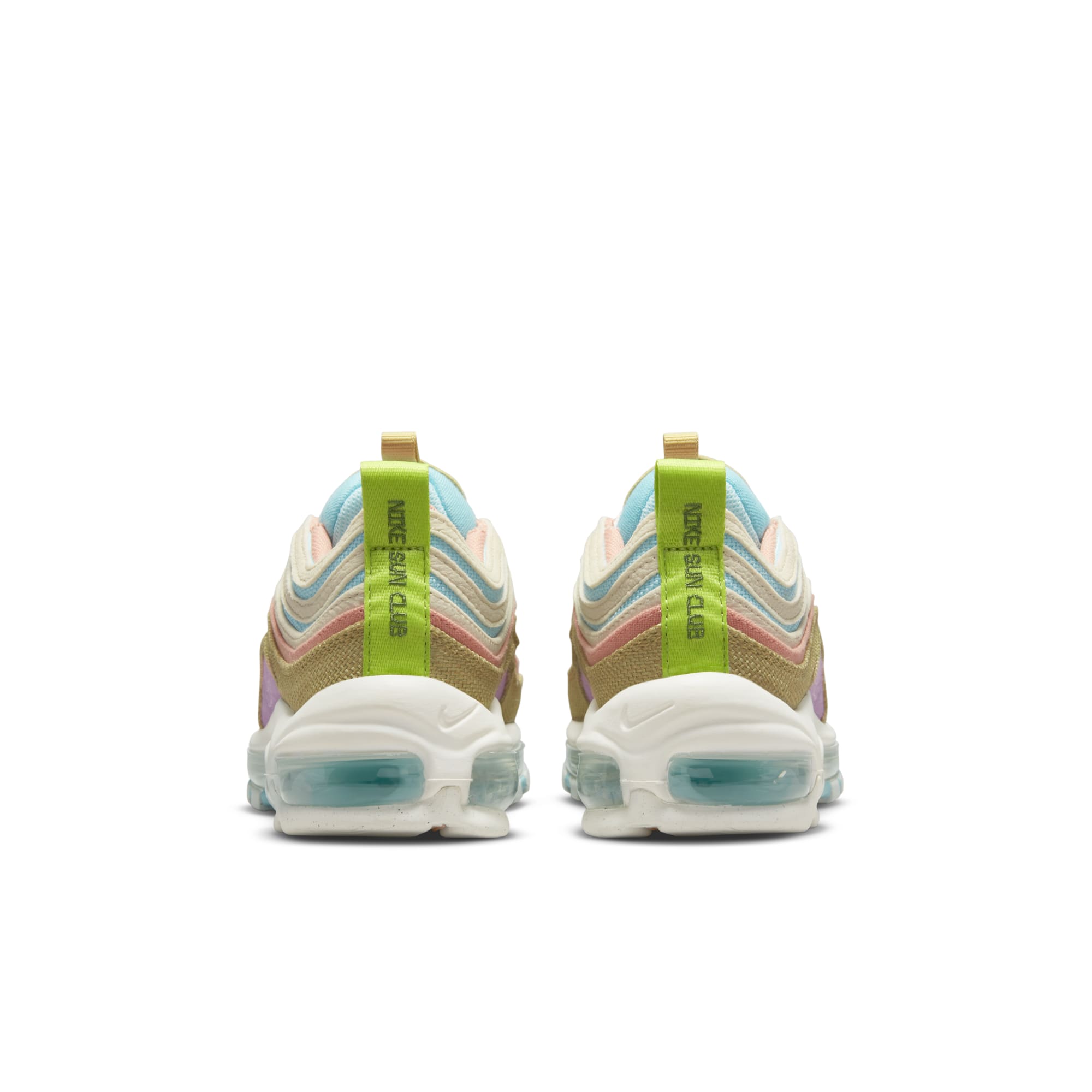 [DQ4126-400] Grade School Nike AIR MAX 97 SE GS 'SUN CLUB - COPA WHEAT GRASS'