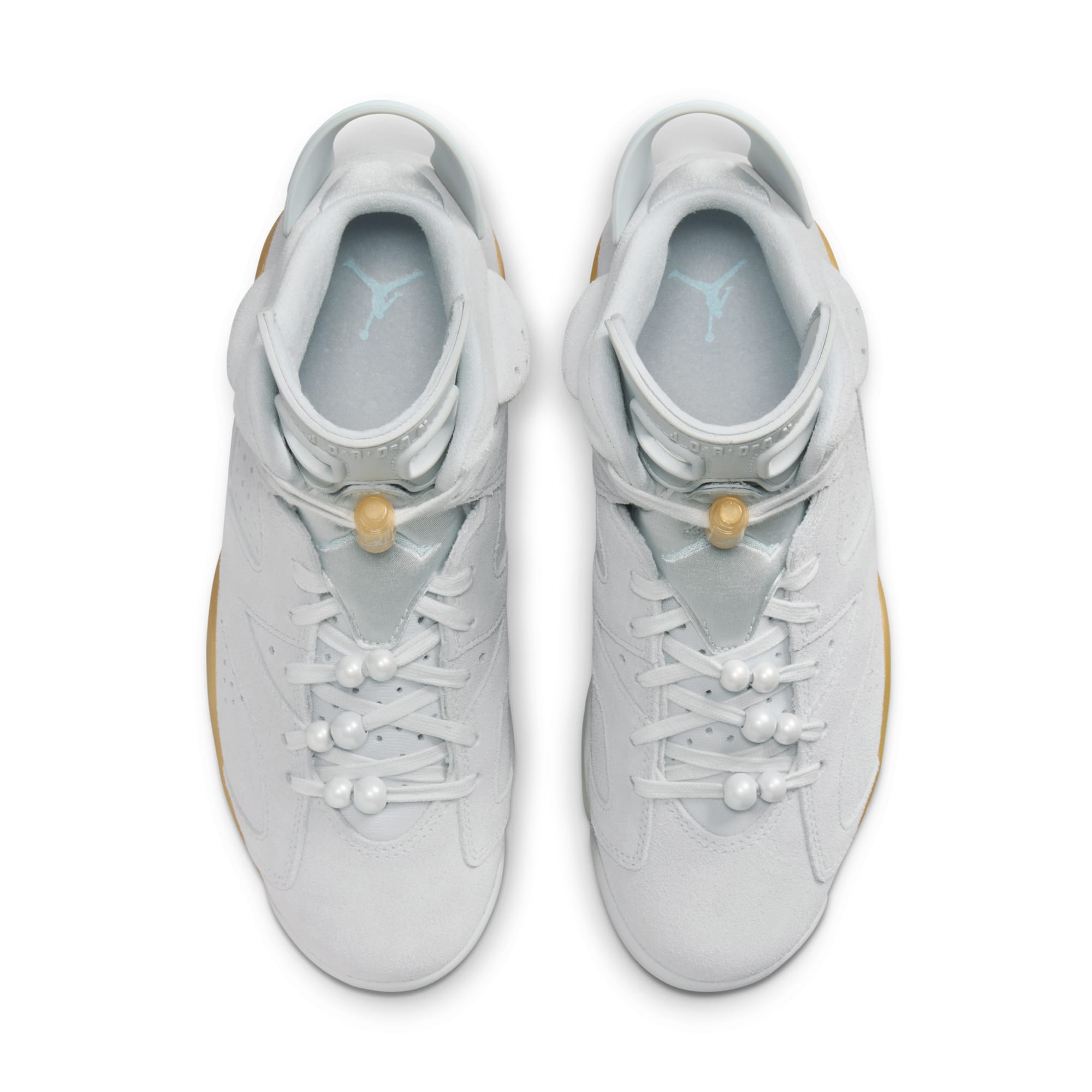 [DQ4914-074] Womens Air Jordan RETRO 6 CRAFT 'PARIS OLYMPICS PEARL'
