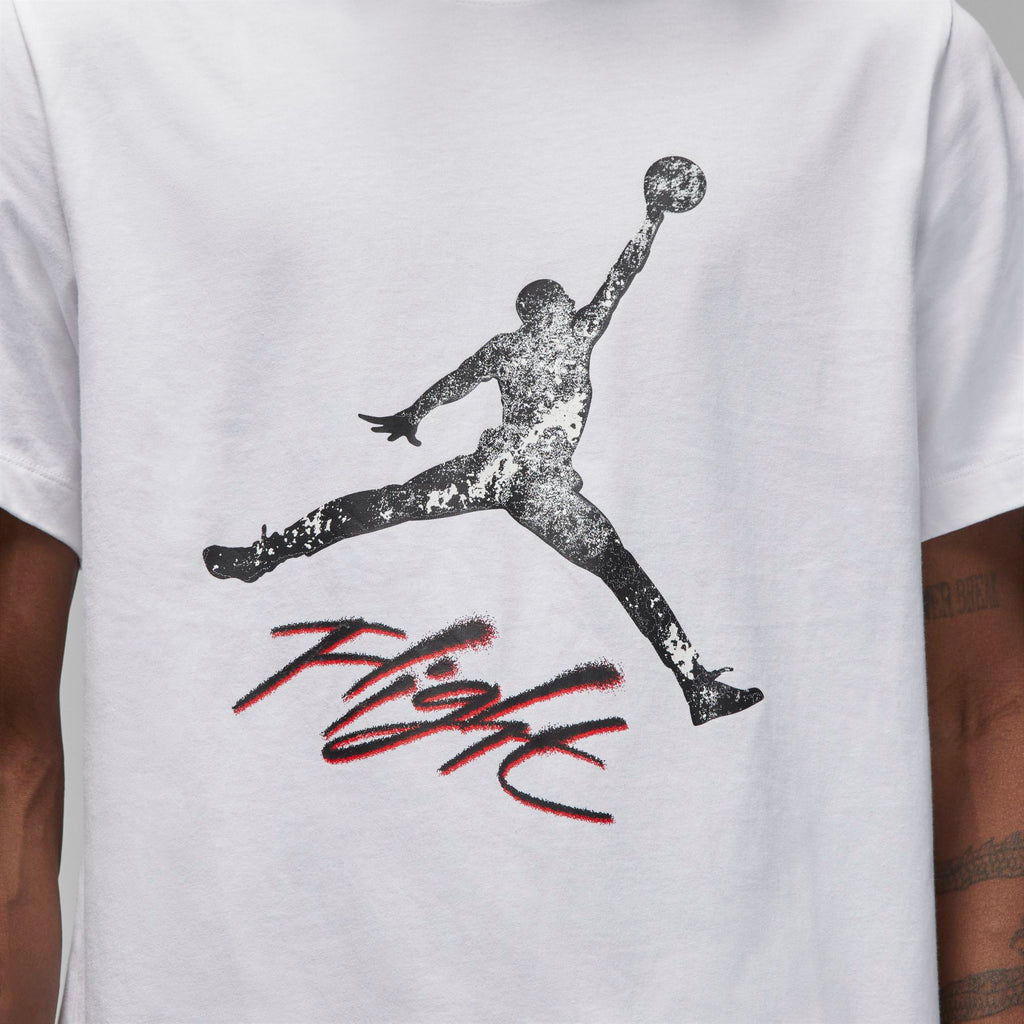 [DQ7376-100] Mens Air Jordan ESSENTIAL JUMPMAN "FLIGHT" CREW TEE