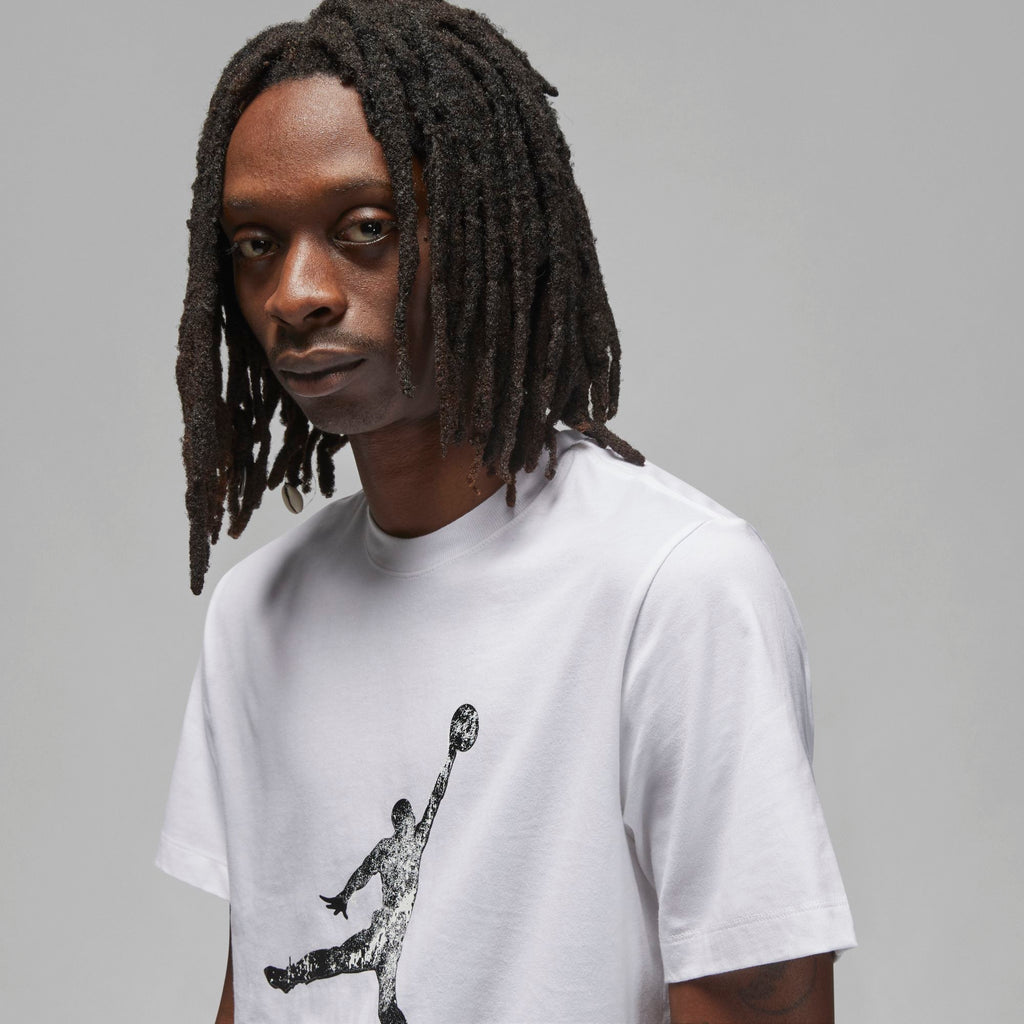 [DQ7376-100] Mens Air Jordan ESSENTIAL JUMPMAN "FLIGHT" CREW TEE