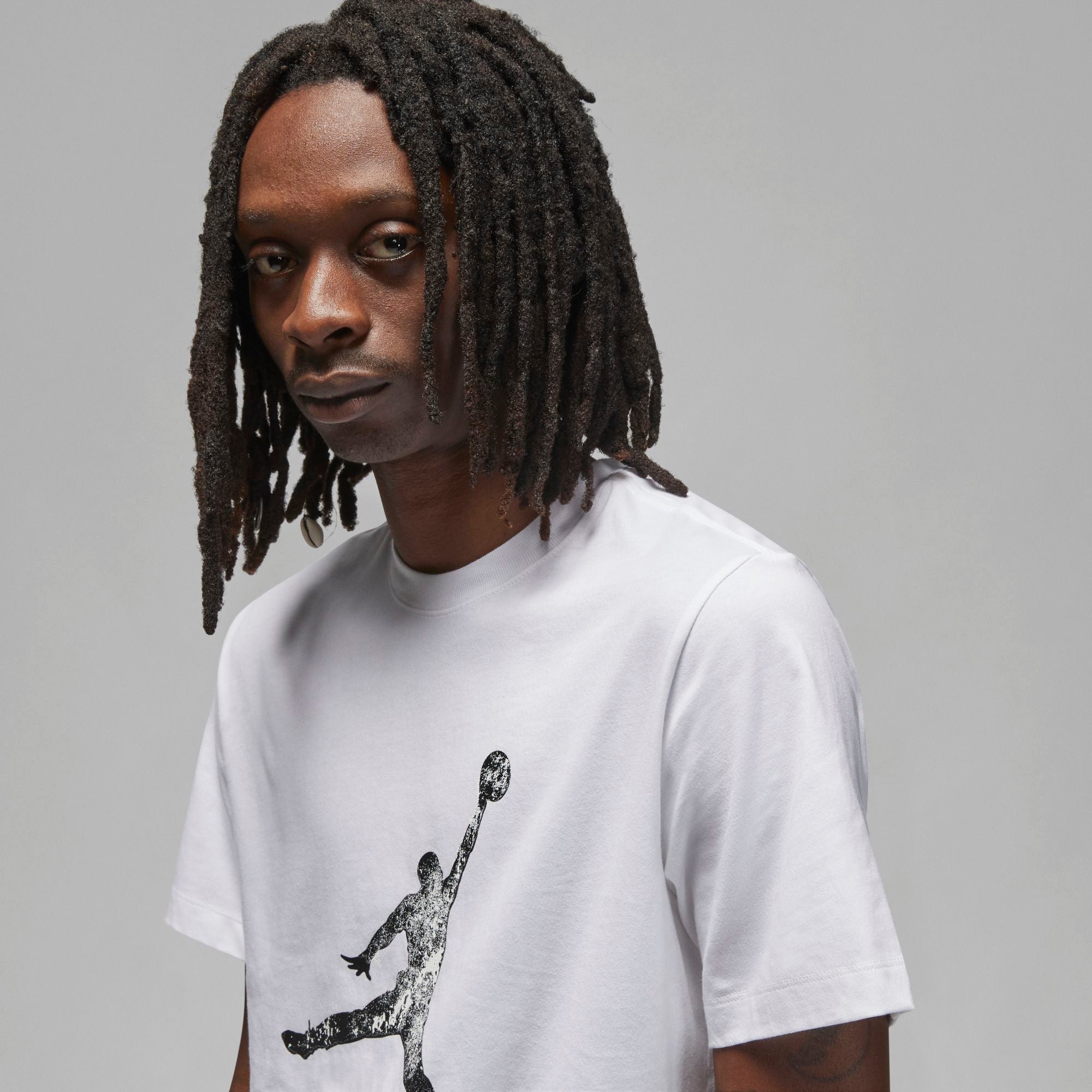 [DQ7376-100] Mens Air Jordan ESSENTIAL JUMPMAN "FLIGHT" CREW TEE