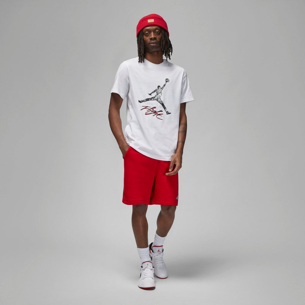[DQ7376-100] Mens Air Jordan ESSENTIAL JUMPMAN "FLIGHT" CREW TEE