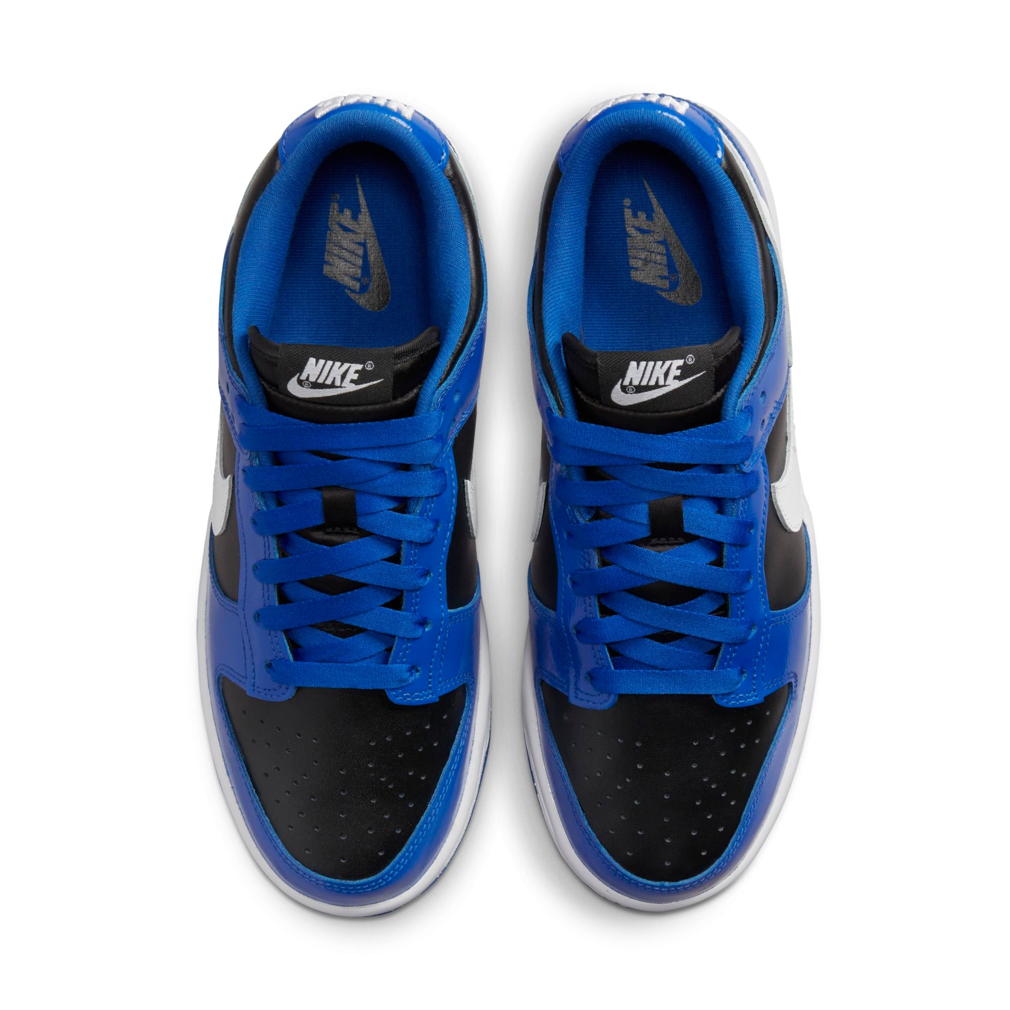 [DQ7576-400] Womens Nike DUNK LOW ESSENTIAL 'GAME ROYAL BLACK WHITE (W)'