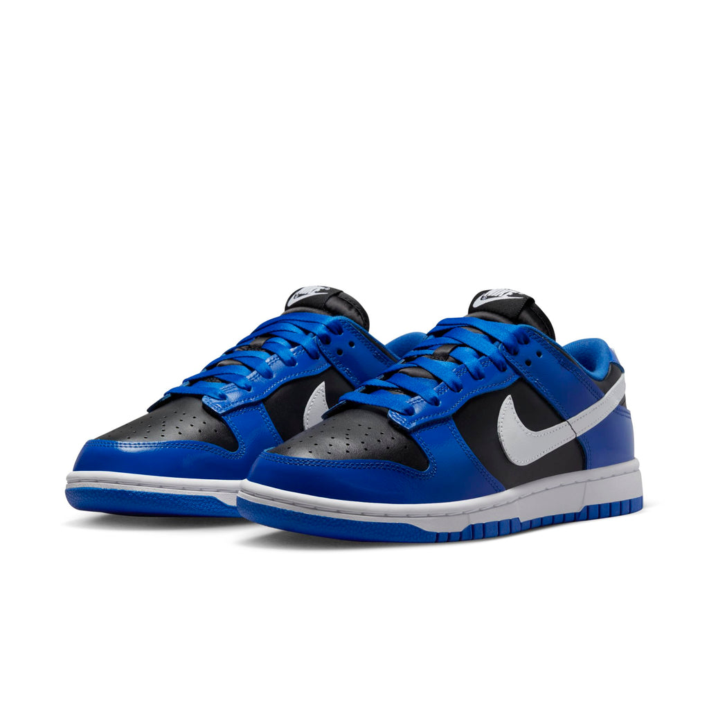[DQ7576-400] Womens Nike DUNK LOW ESSENTIAL 'GAME ROYAL BLACK WHITE (W)'