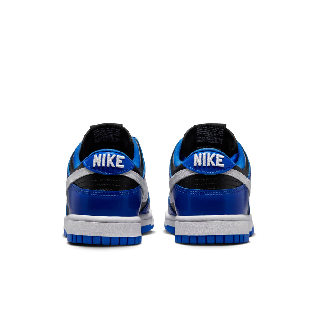 [DQ7576-400] Womens Nike DUNK LOW ESSENTIAL 'GAME ROYAL BLACK WHITE (W)'