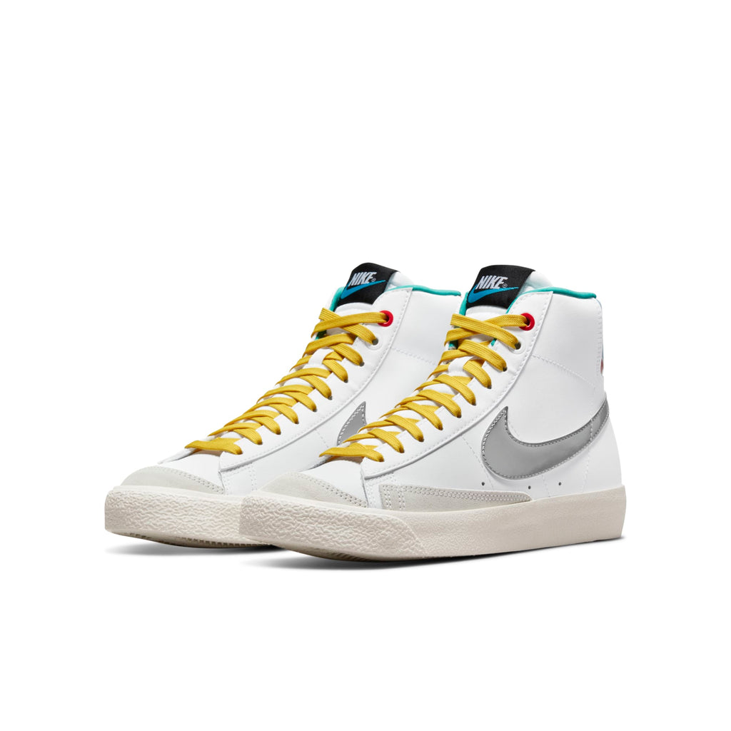 [DQ7773-100] Grade School Nike BLAZER MID 77 'WHITE VIVID SULFUR (GS)'