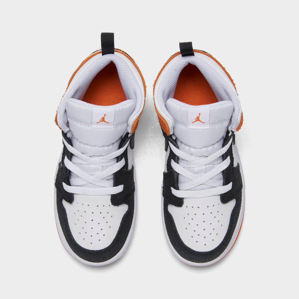 [DQ8391-100] TODDLERS AIR JORDAN RETRO 1 MID SE 'BASKETBALL BLOSSOM' (TD)