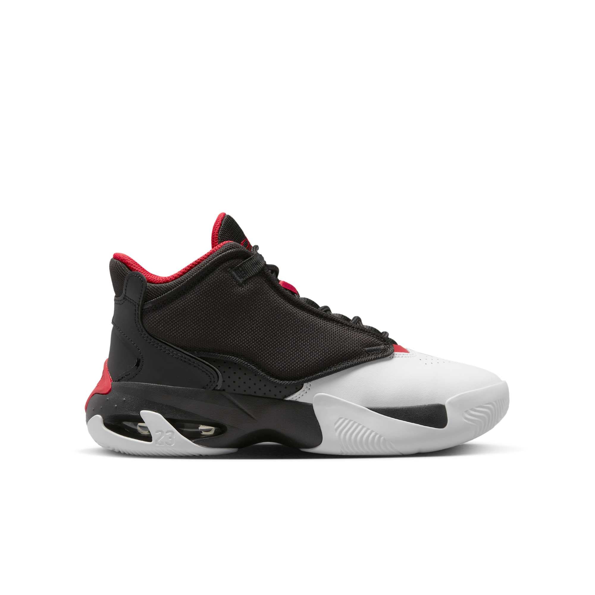 [DQ8404-061] GRADE SCHOOL AIR JORDAN MAX AURA 4 'BLACK WHITE GYM RED (GS)'