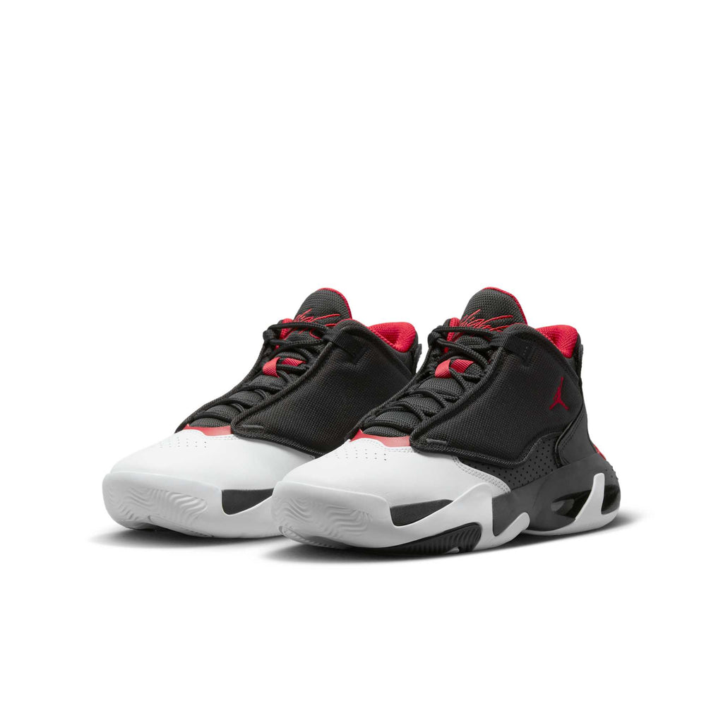 [DQ8404-061] GRADE SCHOOL AIR JORDAN MAX AURA 4 'BLACK WHITE GYM RED (GS)'