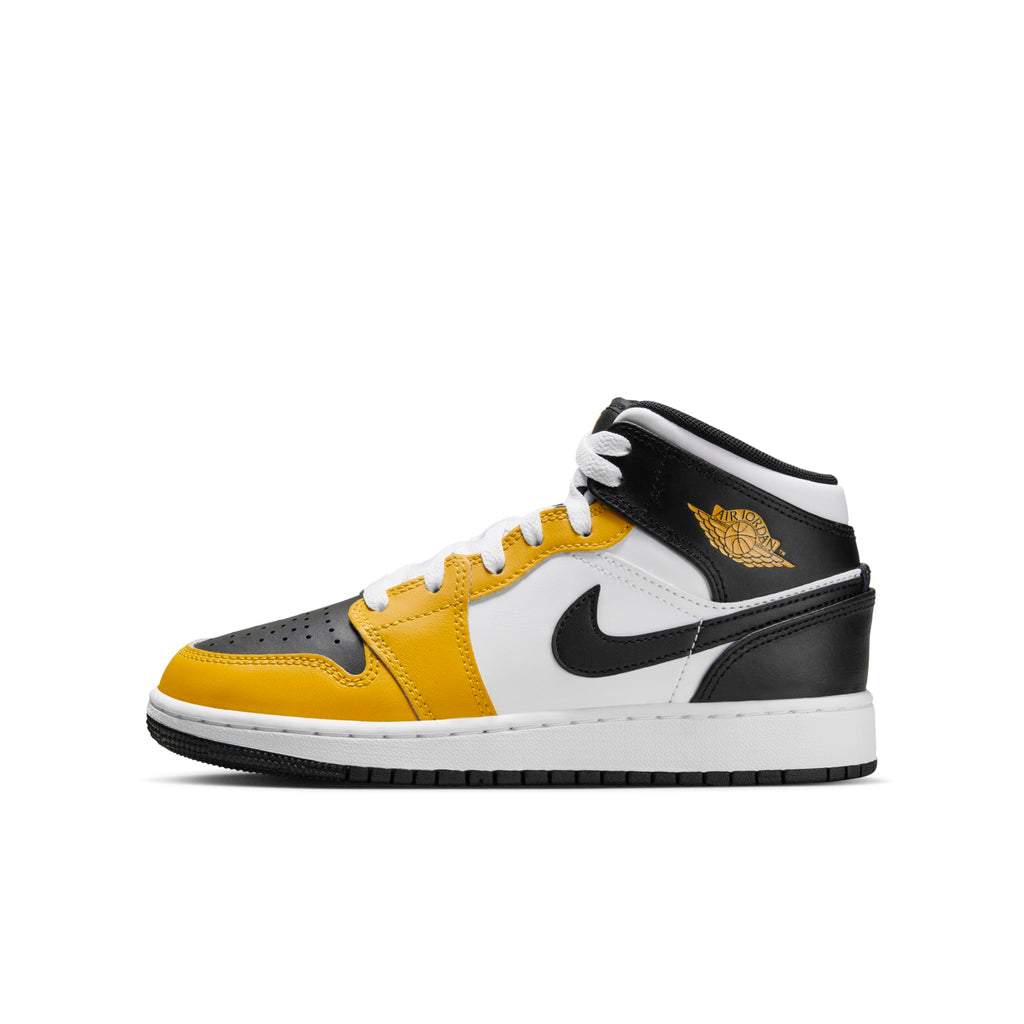 [DQ8423-701] Grade School Air Jordan RETRO 1 MID 'YELLOW OCHRE (GS)'